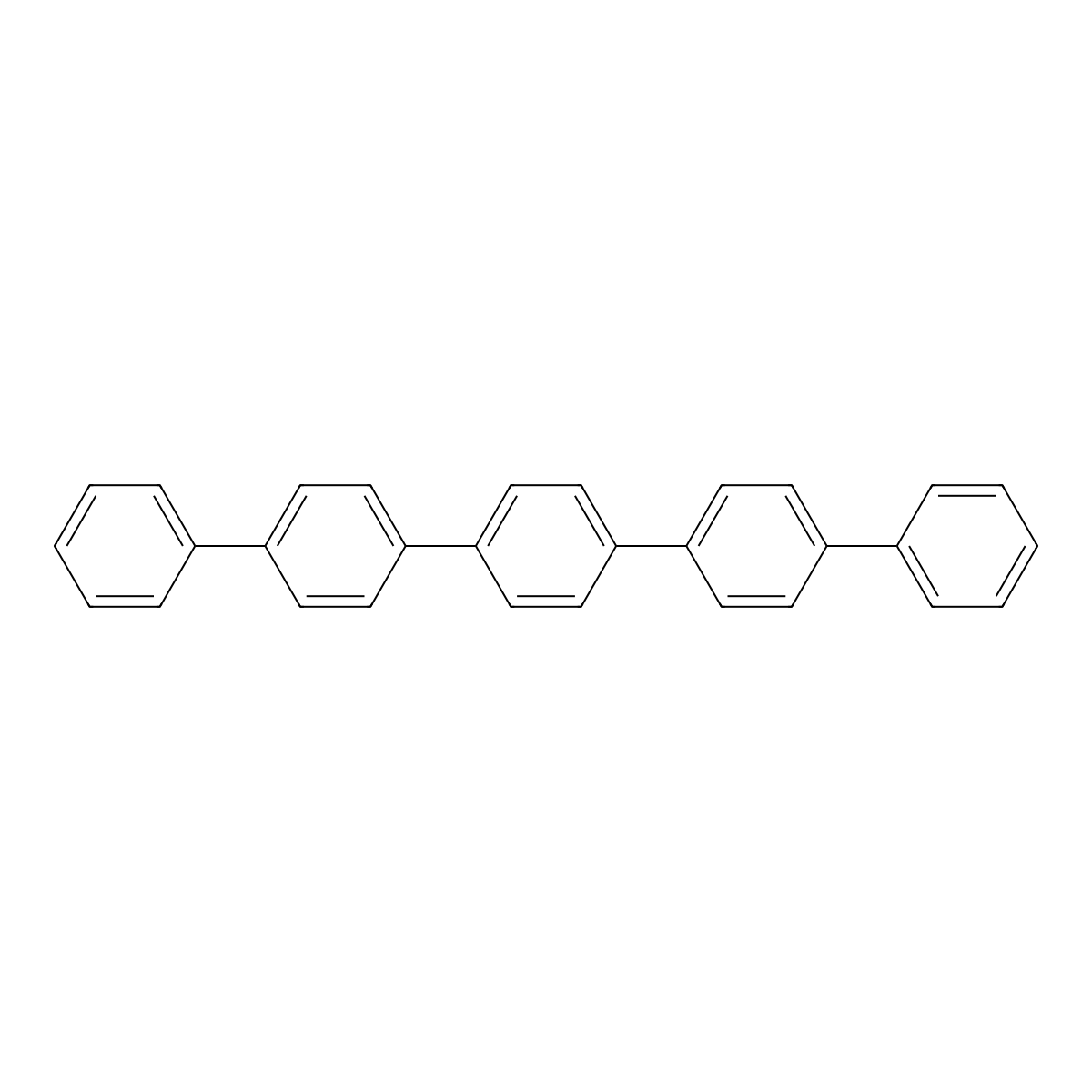 p-Quinquephenyl molecular structure, CAS 3073-05-0
