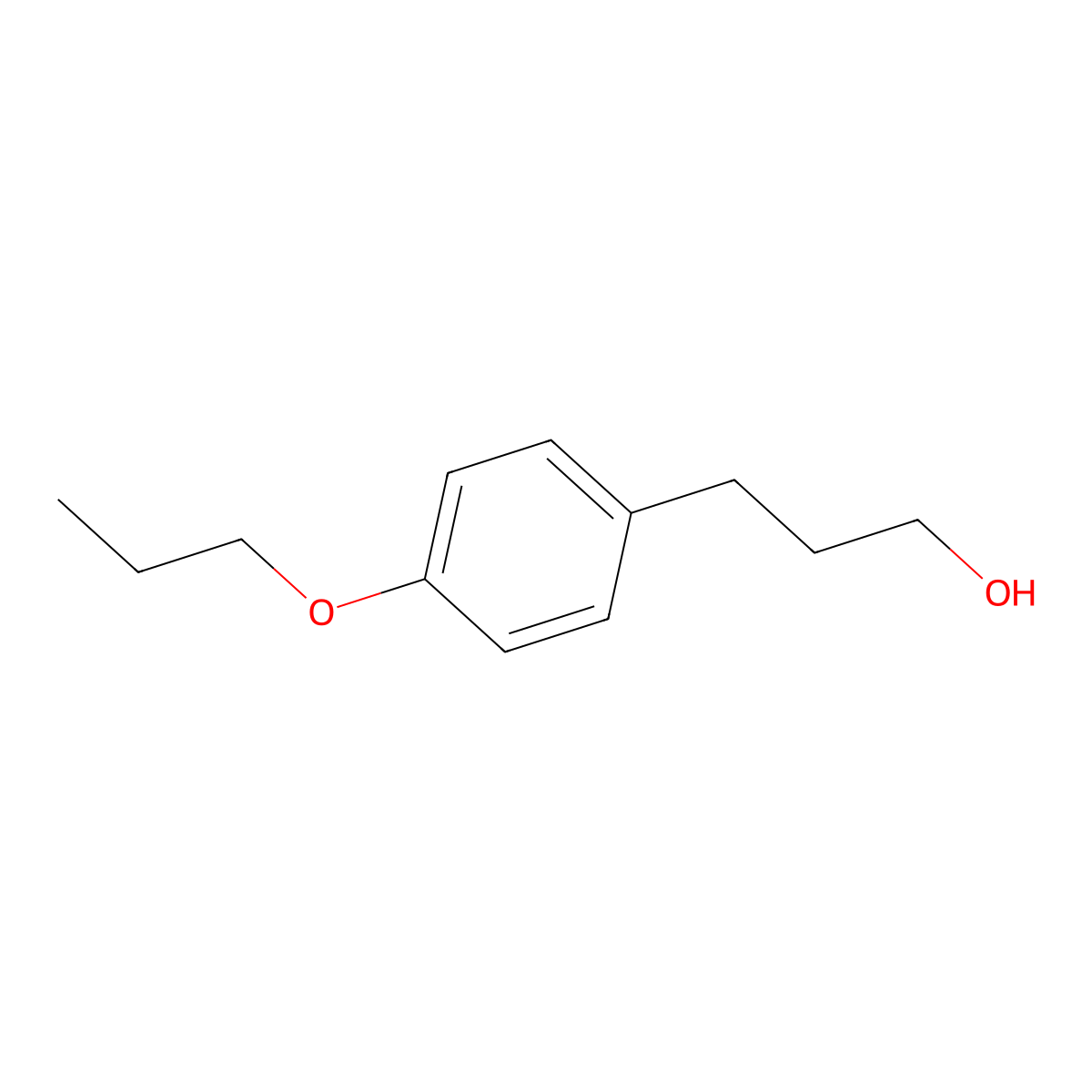 3-(4-Propoxyphenyl)propan-1-ol molecular structure, CAS 307302-97-2