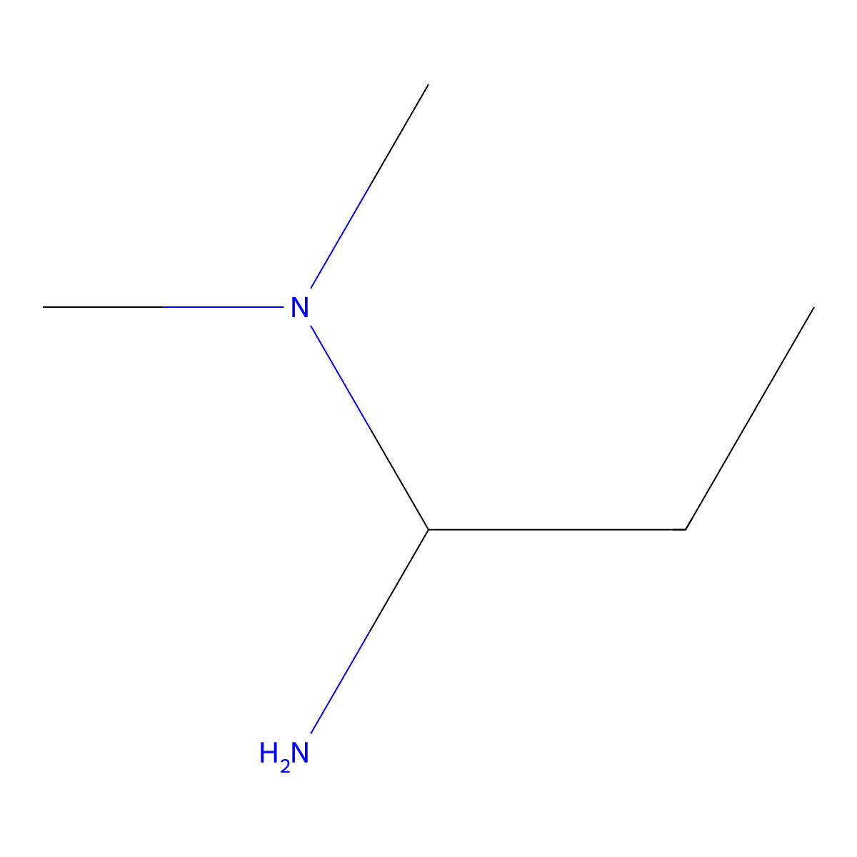N,N-Dimethylpropanediamine molecular structure, CAS 30734-81-7