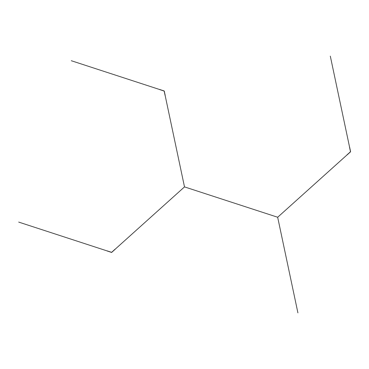 3-Ethyl-4-methylhexane molecular structure, CAS 3074-77-9