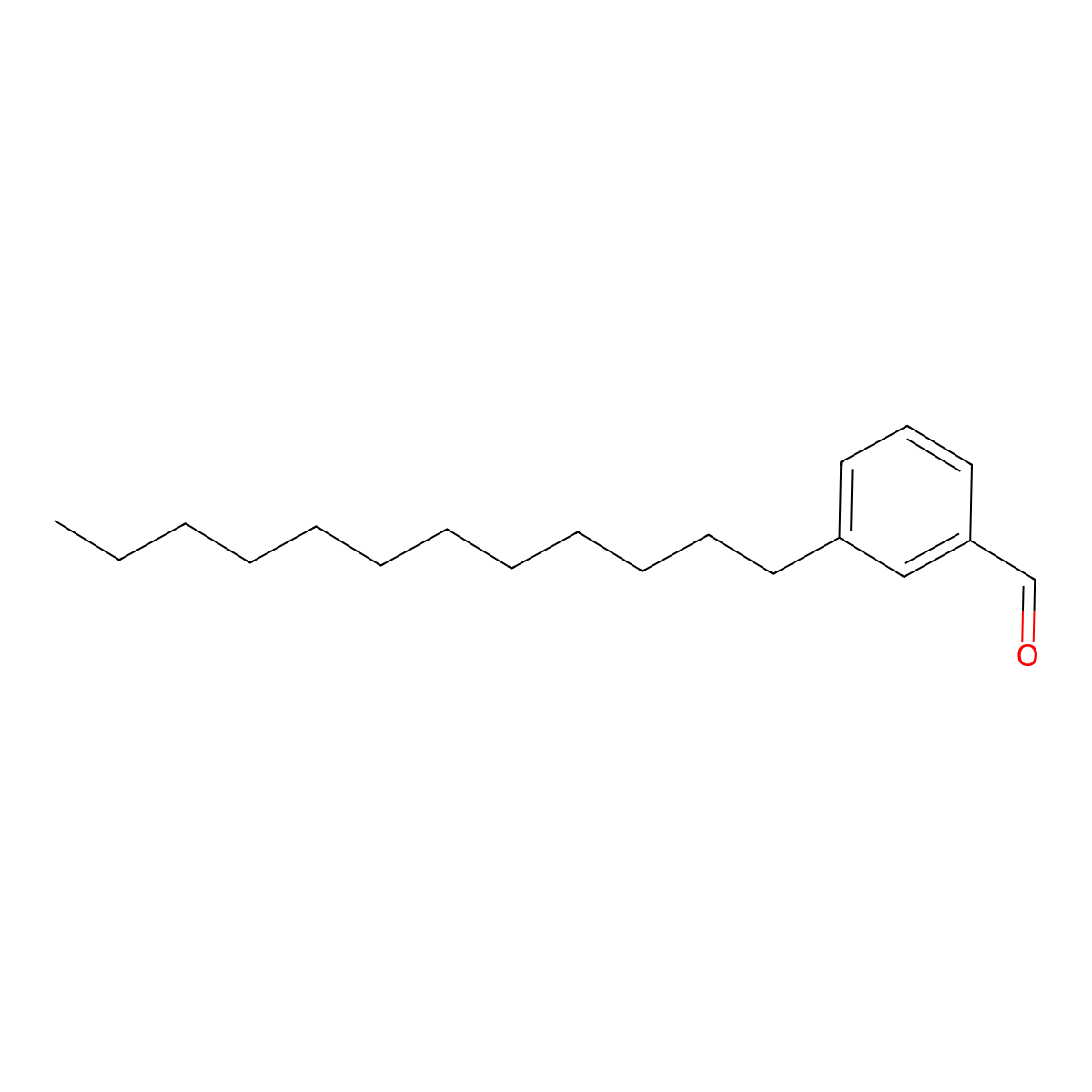 3-Dodecylbenzaldehyde molecular structure, CAS 307498-21-1