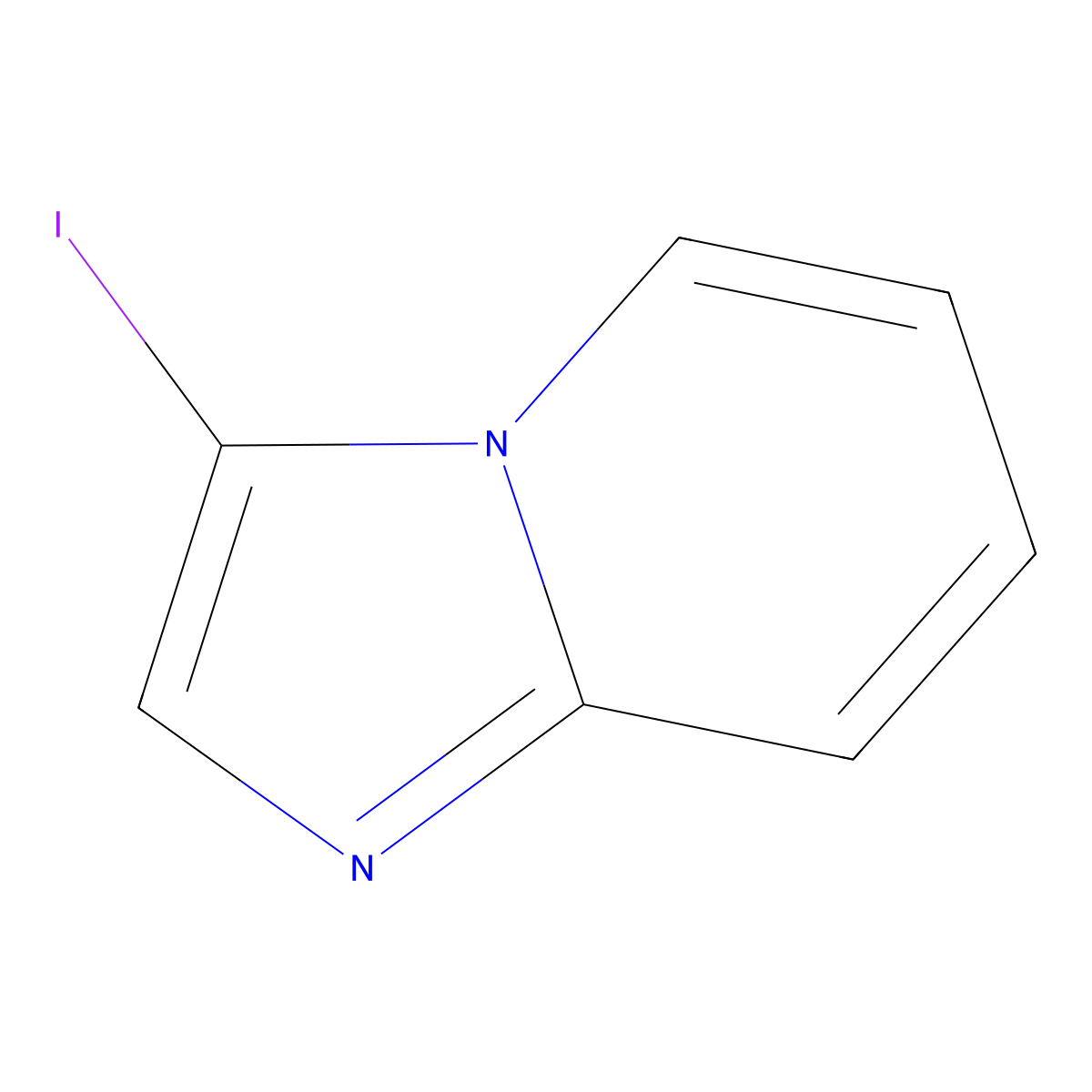 3-Iodoimidazo[1,2-a]pyridine molecular structure, CAS 307503-19-1