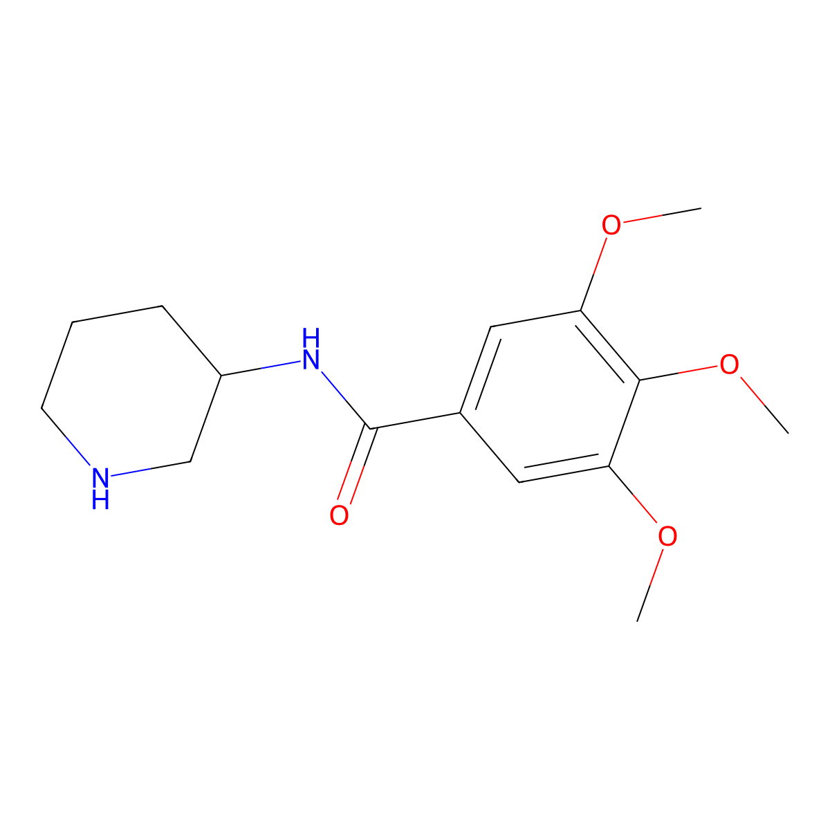 Troxipide molecular structure, CAS 30751-05-4