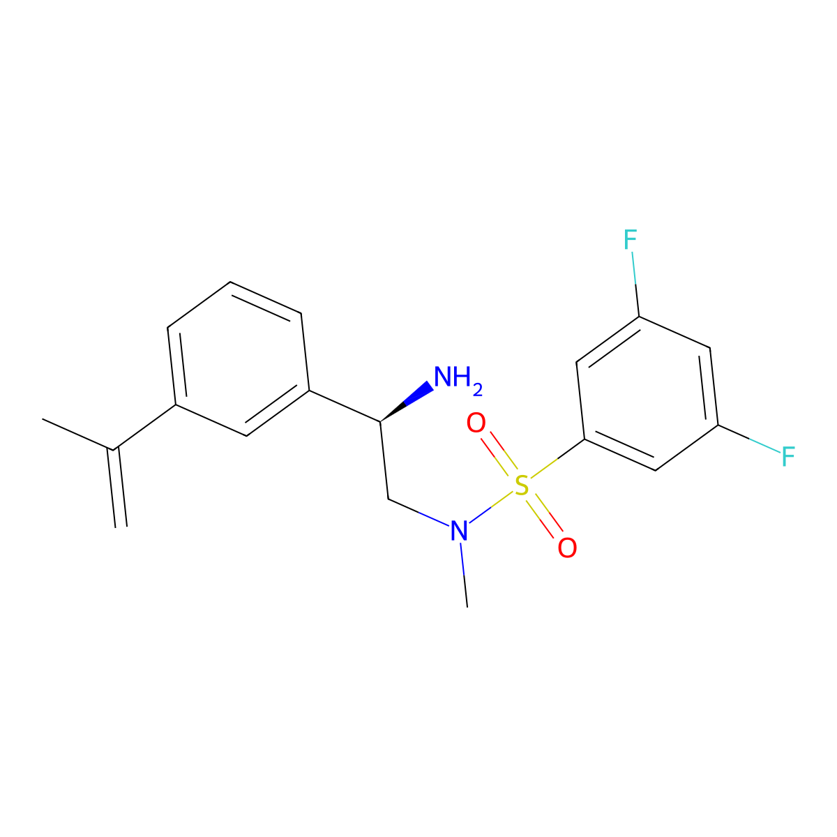 beta-Glucocerebrosidase modulator 1 molecular structure, CAS 3080715-77-8