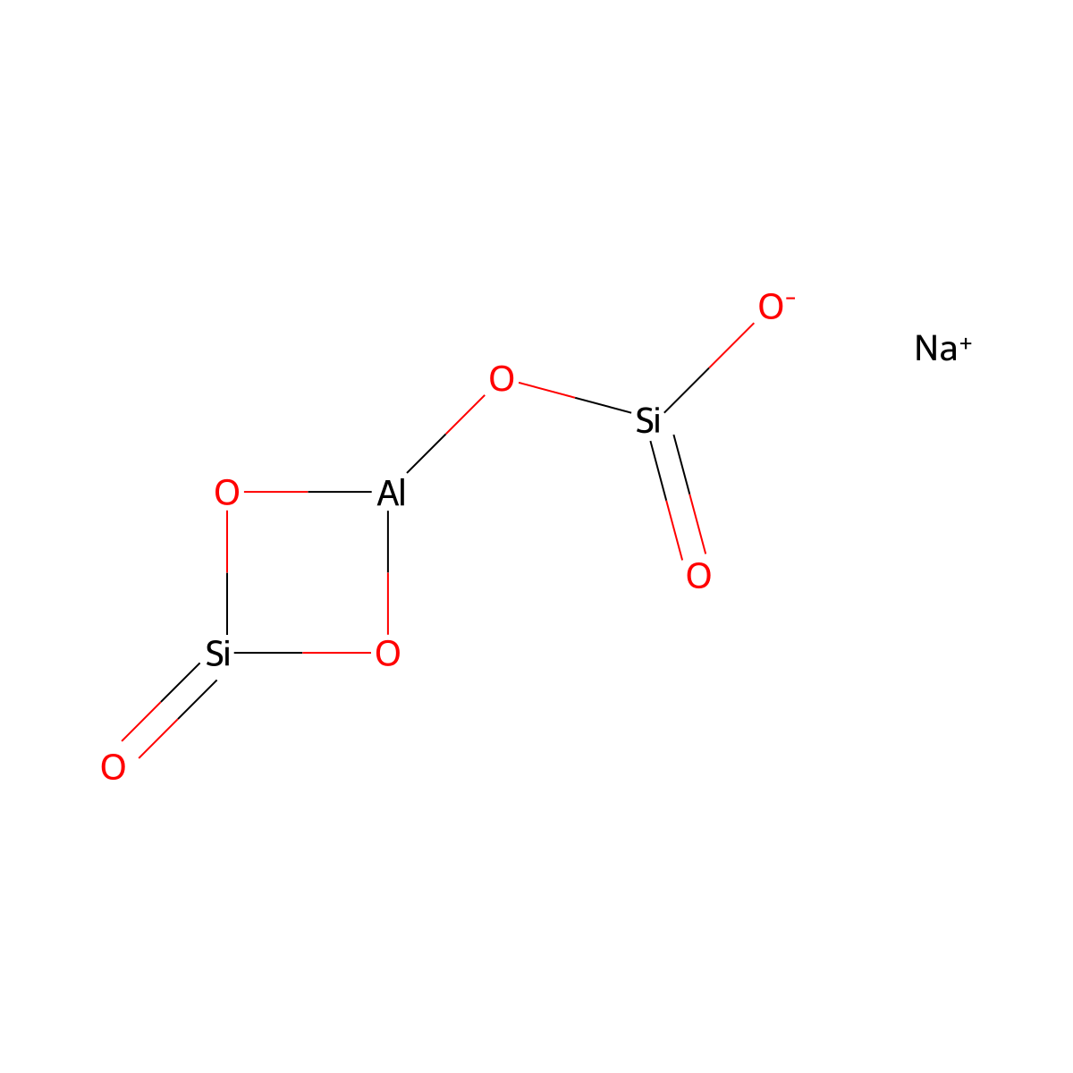 sodium oxido-oxo-[(2-oxo-1,3,2,4-dioxasilalumetan-4-yl)oxy]silane molecular structure, CAS 308080-99-1