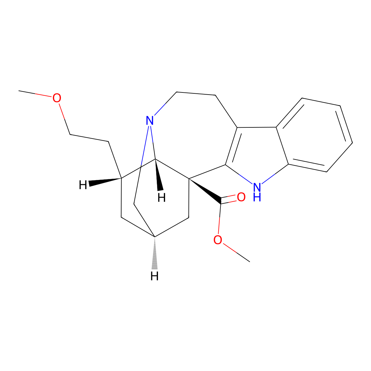 18-Methoxycoronaridine molecular structure, CAS 308123-60-6