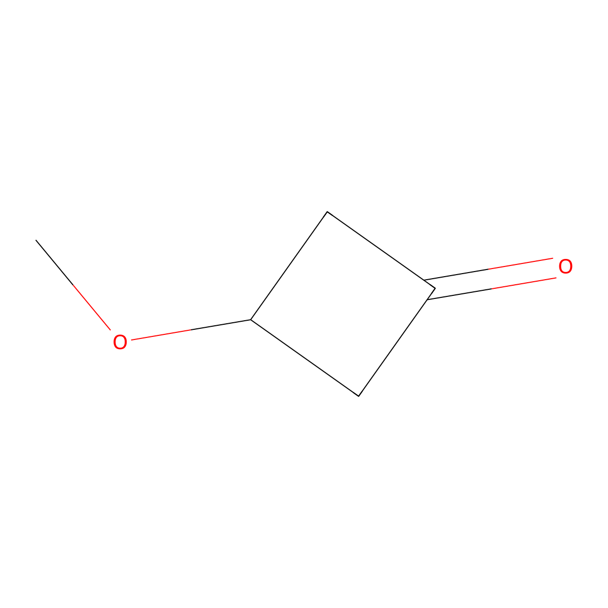 3-Methoxycyclobutan-1-one molecular structure, CAS 30830-25-2