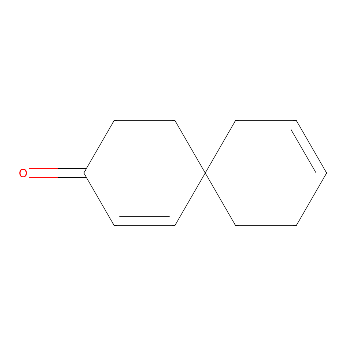 Spiro[5.5]undeca-1,8-dien-3-one molecular structure, CAS 30834-47-0