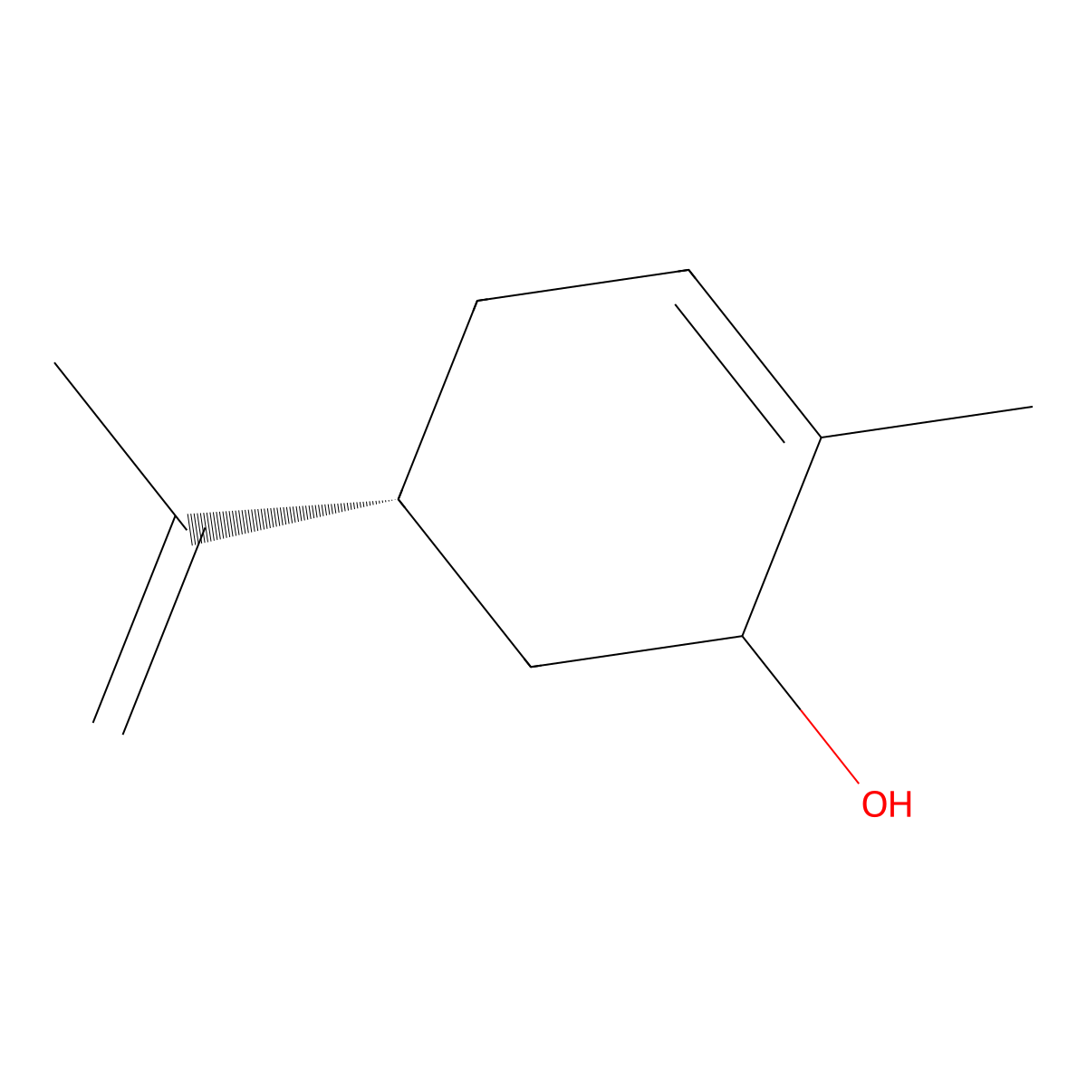 R-(-)-Carveol molecular structure, CAS 308363-12-4