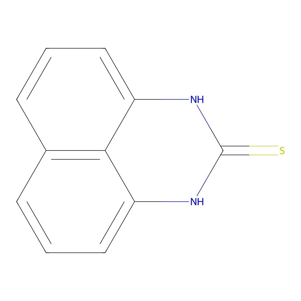 1H-perimidine-2-thiol molecular structure, CAS 30837-62-8