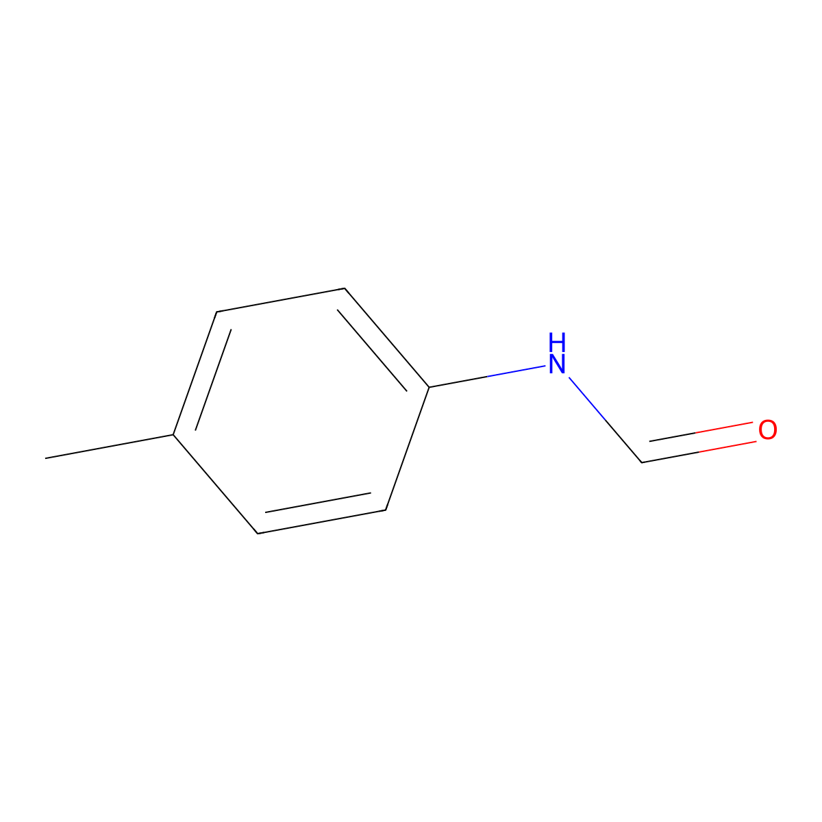 4'-Methylformanilide molecular structure, CAS 3085-54-9