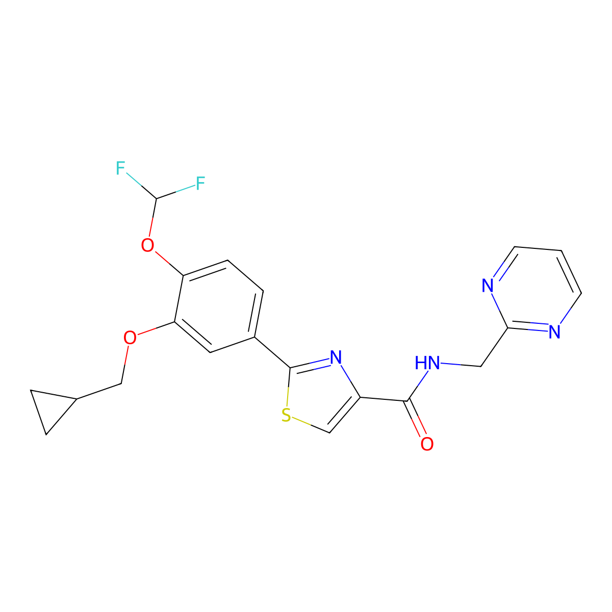 Pde4-IN-24 molecular structure, CAS 3087059-29-5