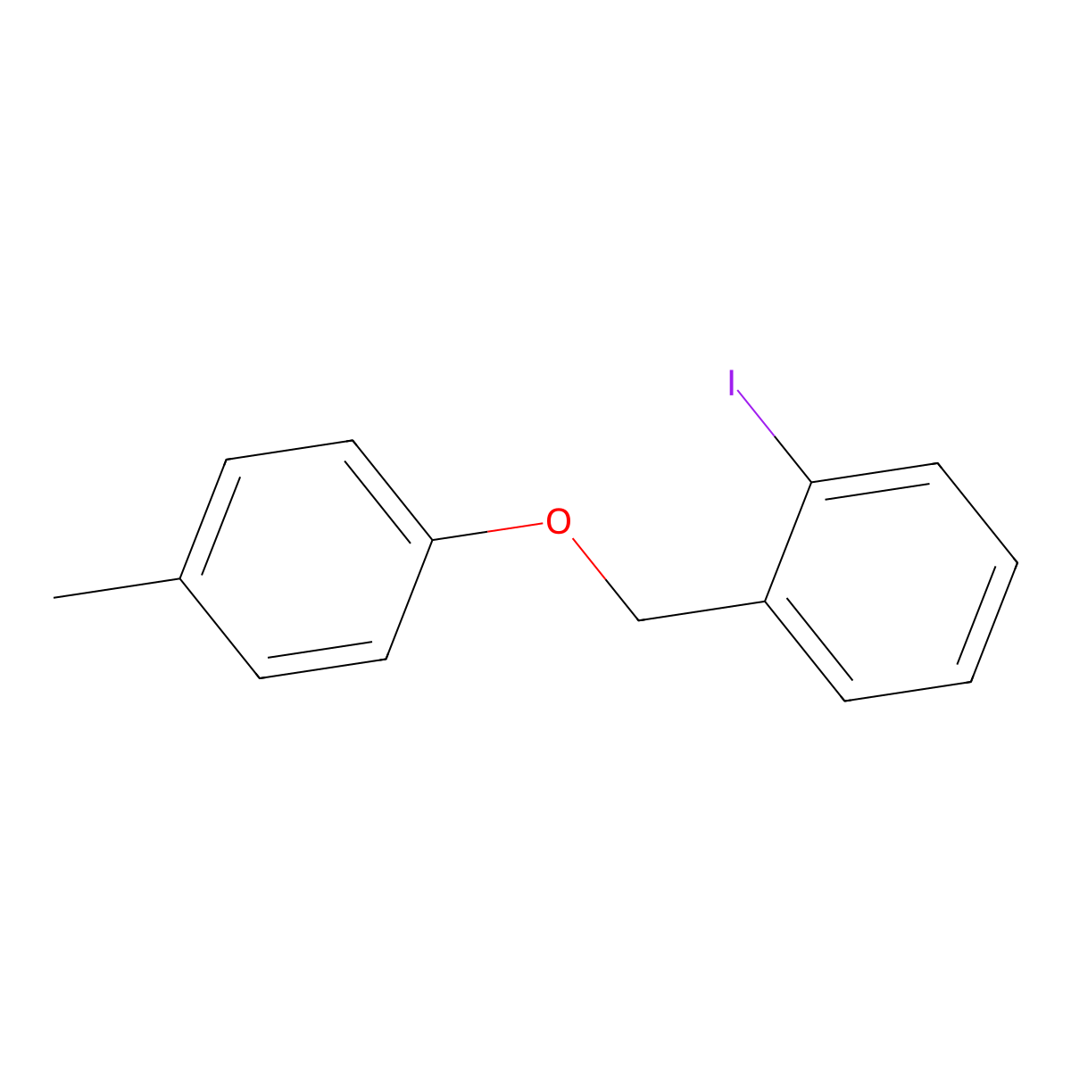 1-Iodo-2-((p-tolyloxy)methyl)benzene molecular structure, CAS 309254-26-0