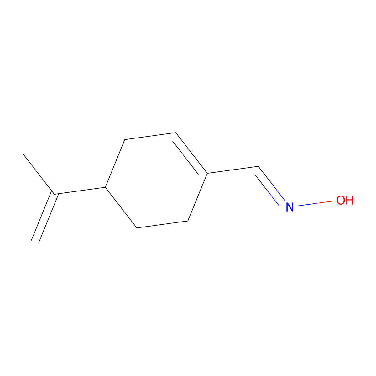 Perillartine molecular structure, CAS 30950-27-7