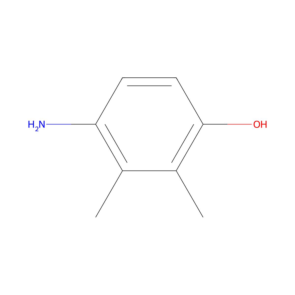 4-Hydroxyxylidine molecular structure, CAS 3096-69-3