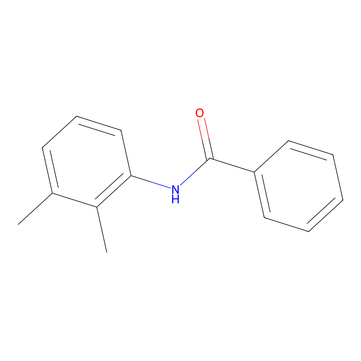N-(2,3-dimethylphenyl)benzamide molecular structure, CAS 3096-94-4