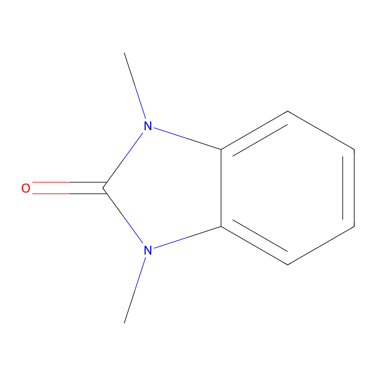 1,3-dimethyl-2,3-dihydro-1H-1,3-benzodiazol-2-one molecular structure, CAS 3097-21-0