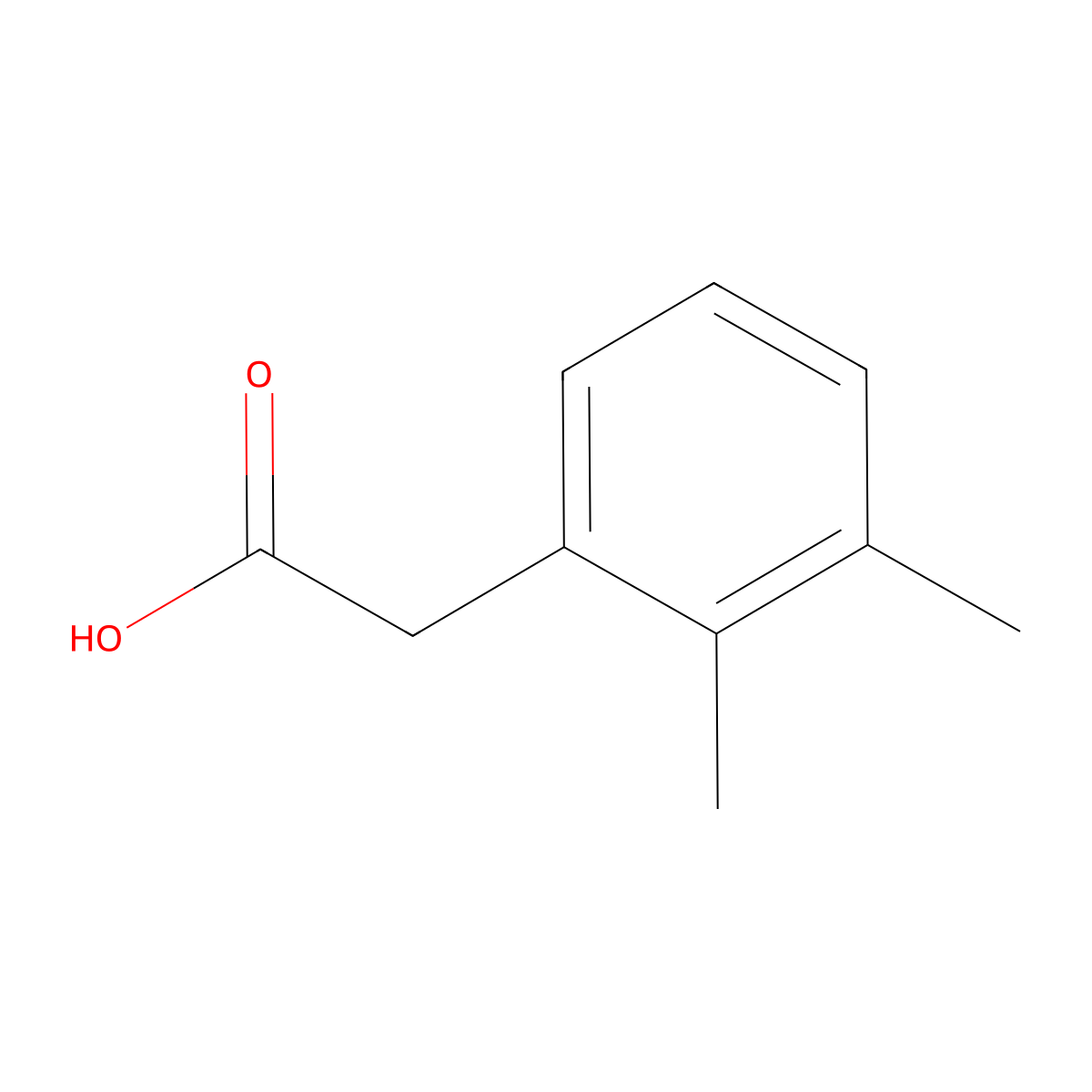 2-(2,3-Dimethylphenyl)acetic acid molecular structure, CAS 30981-98-7