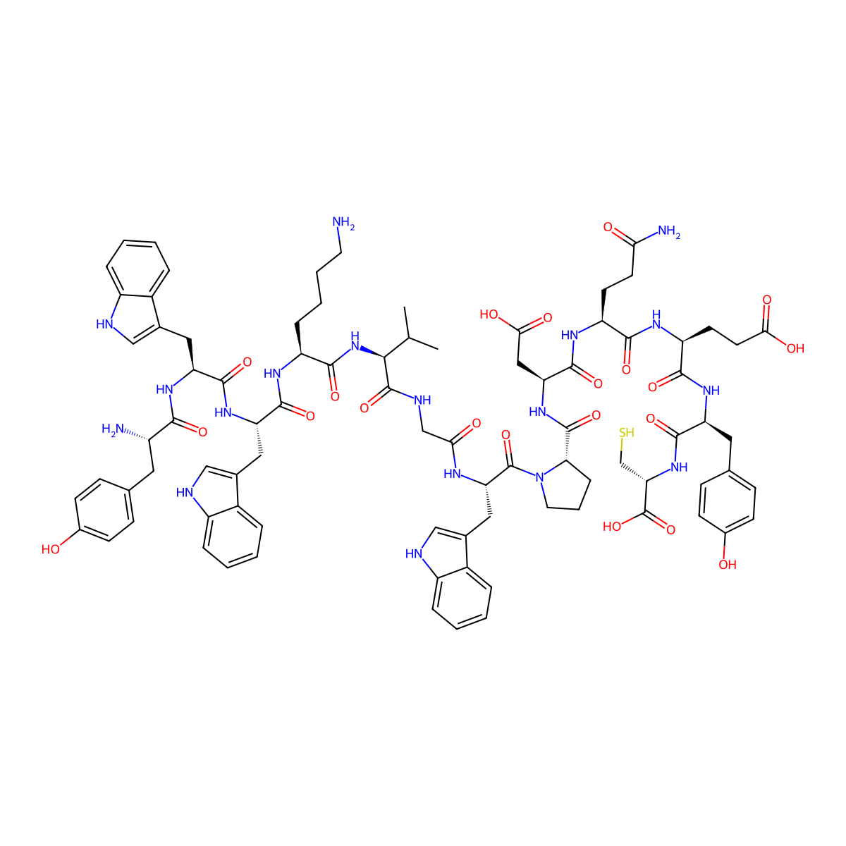 M2 Peptide molecular structure, CAS 3098205-40-1