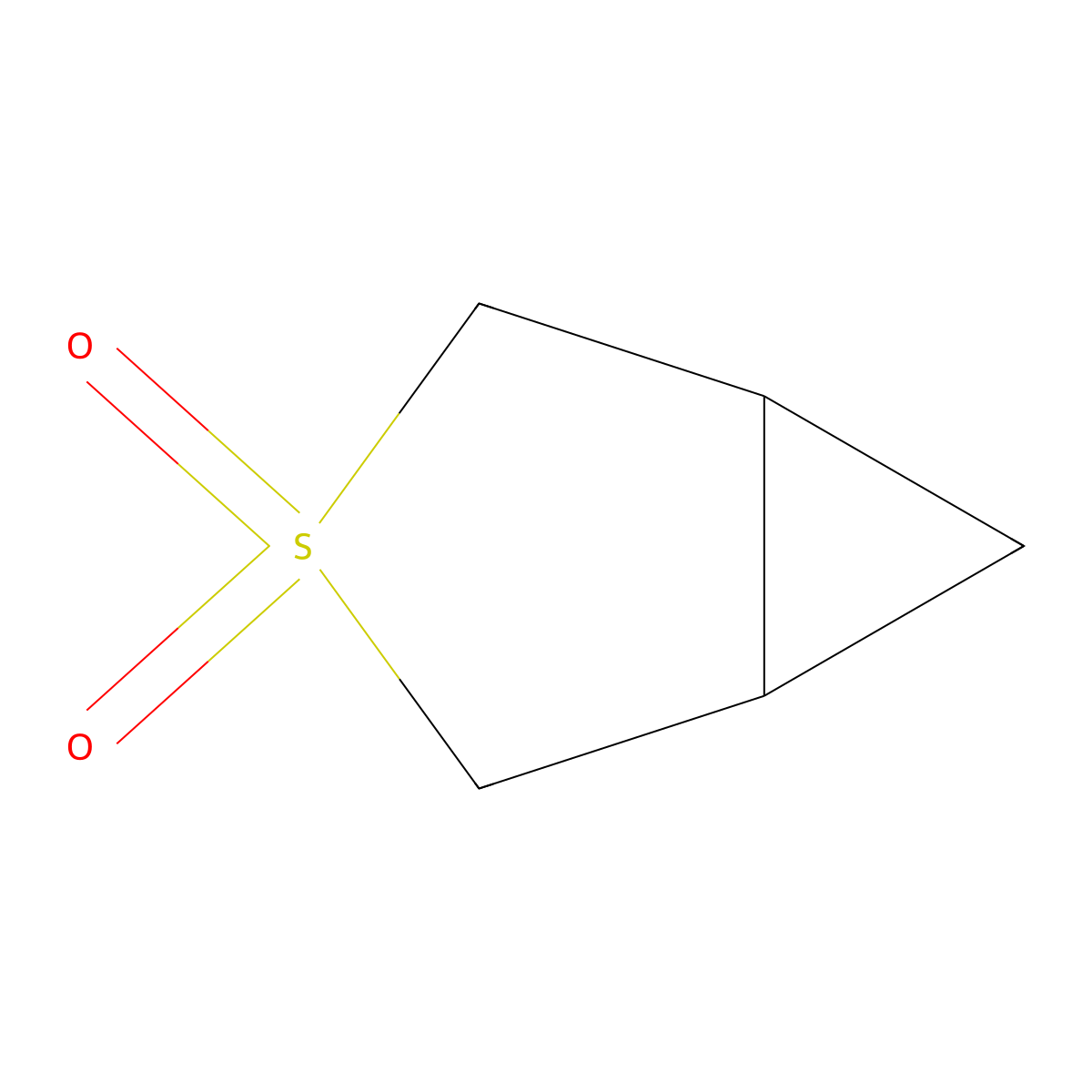 3lambda6-Thiabicyclo[3.1.0]hexane-3,3-dione molecular structure, CAS 30988-34-2