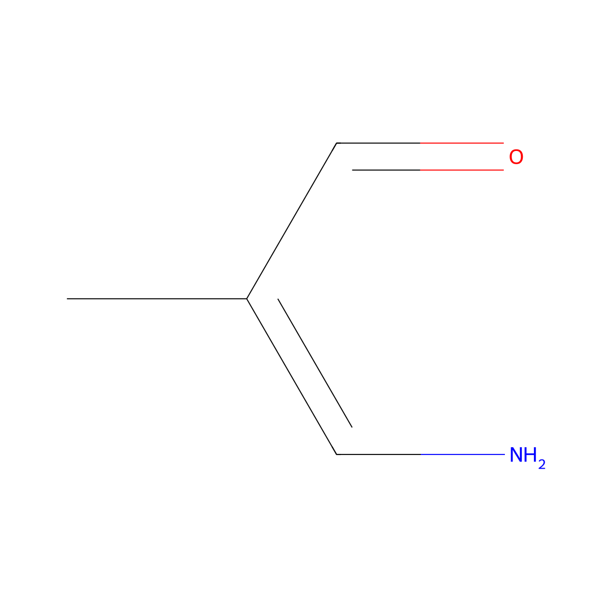 3-Amino-2-methylacrylaldehyde molecular structure, CAS 30989-81-2