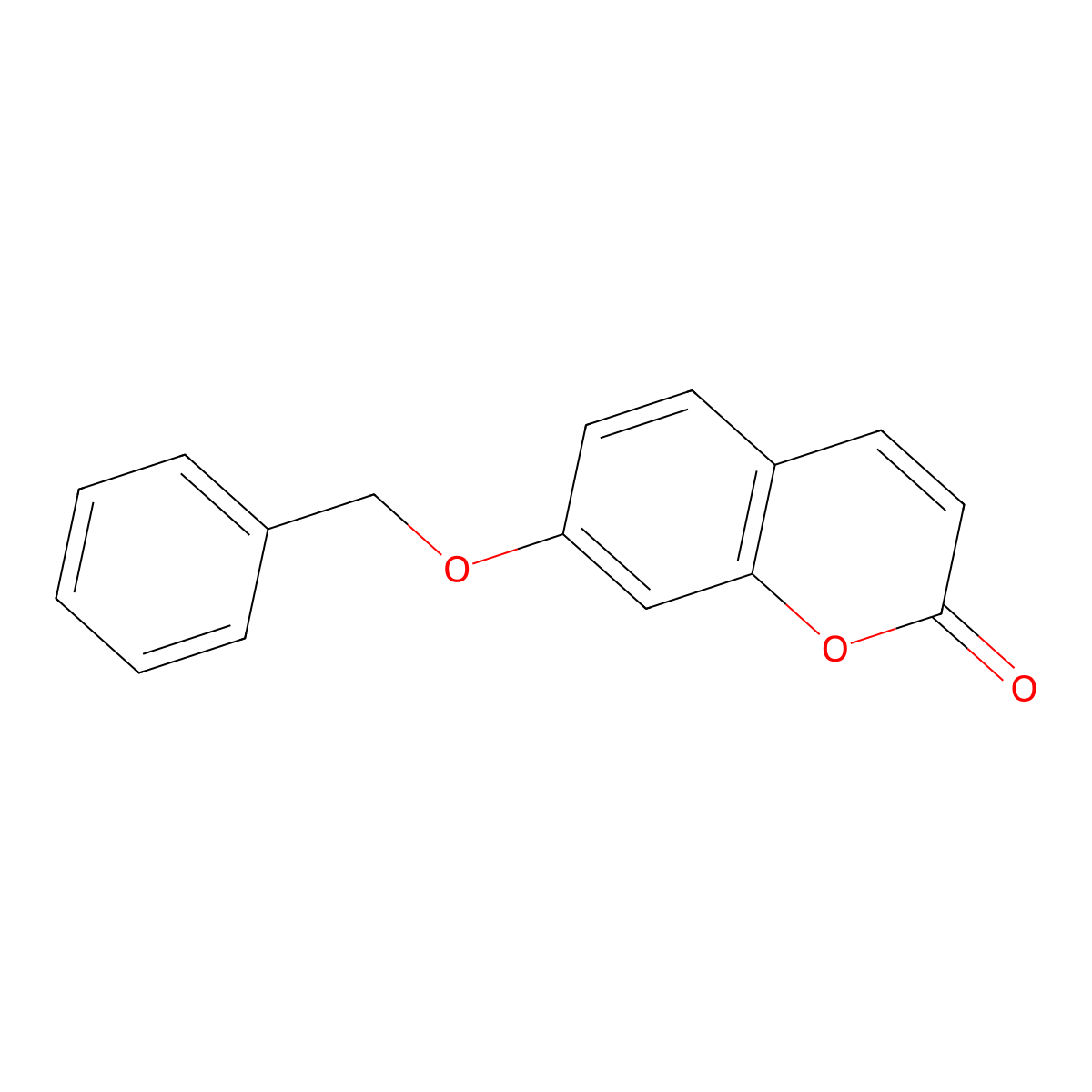 7-(benzyloxy)-2H-chromen-2-one molecular structure, CAS 31005-04-6