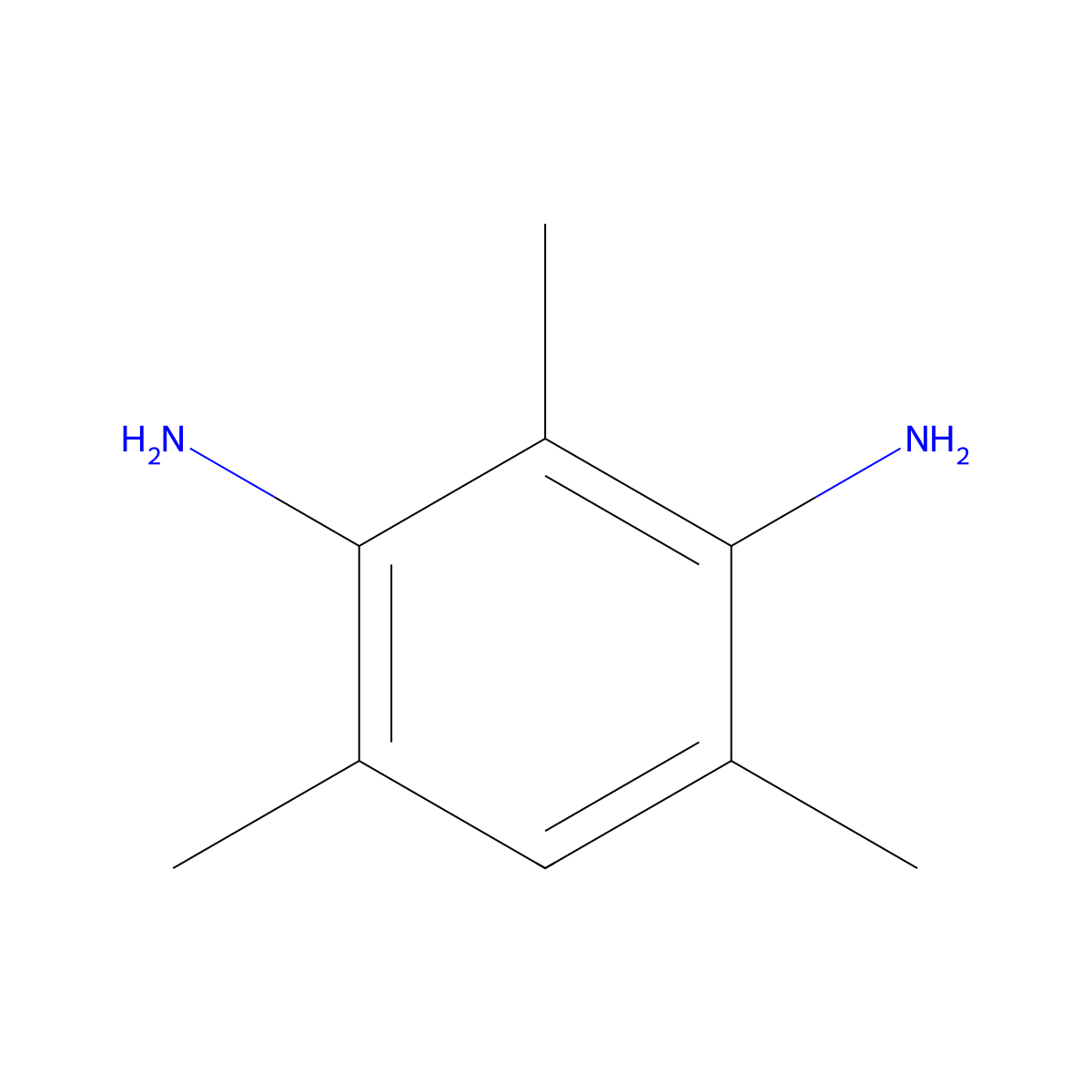 2,4-Diaminomesitylene molecular structure, CAS 3102-70-3
