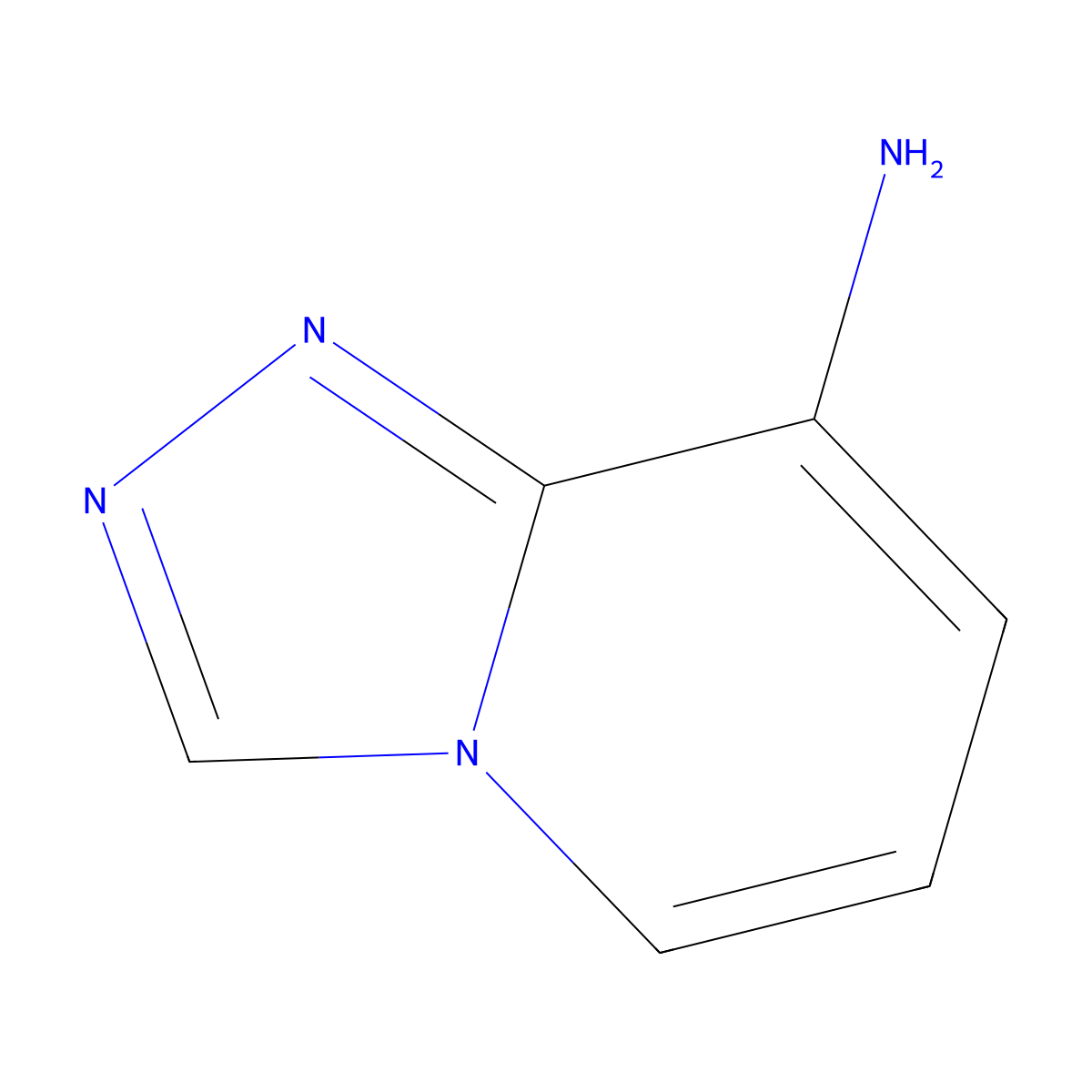 [1,2,4]Triazolo[4,3-a]pyridin-8-amine molecular structure, CAS 31040-11-6