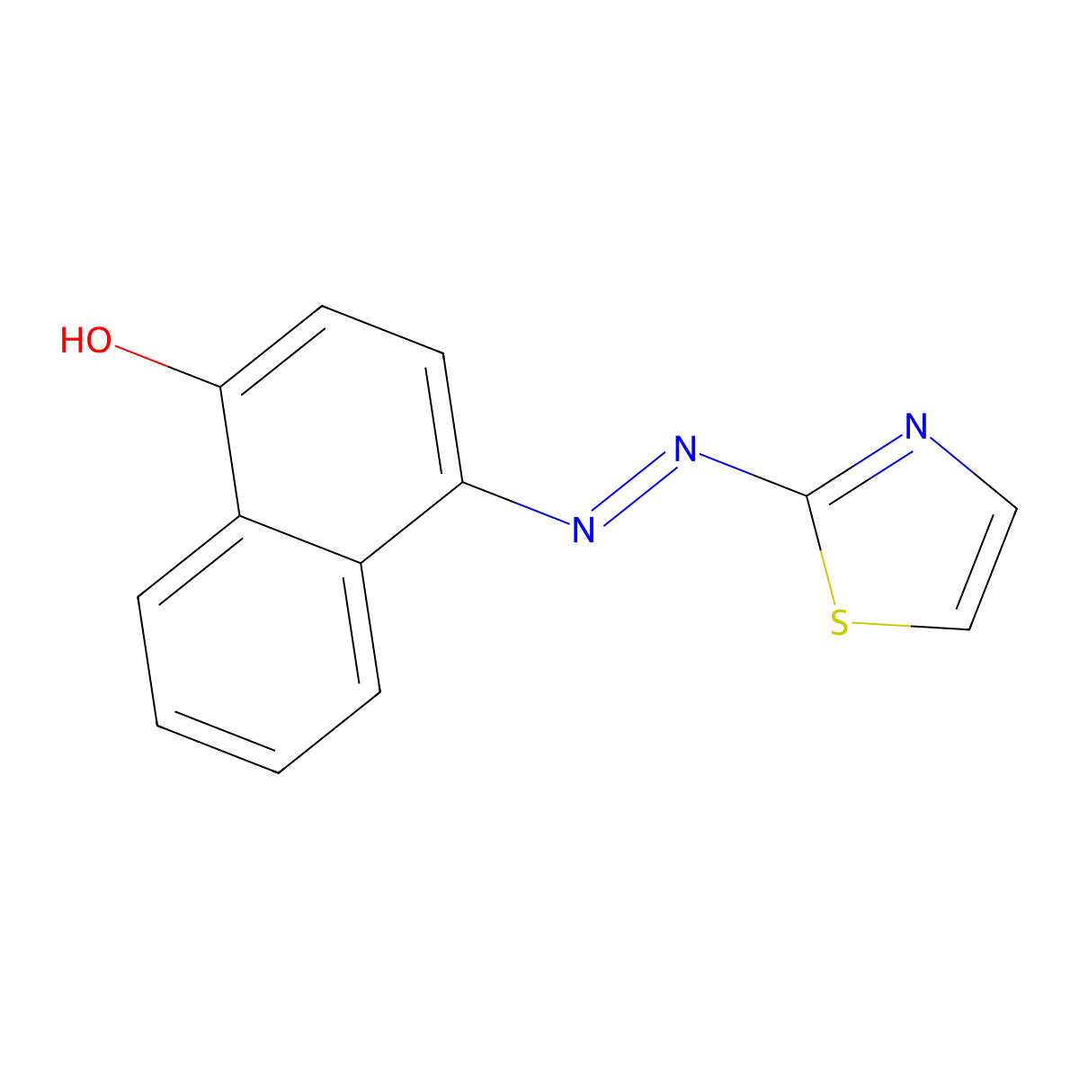 4-[2-(1,3-Thiazol-2-yl)hydrazinylidene]naphthalen-1(4H)-one molecular structure, CAS 31042-79-2