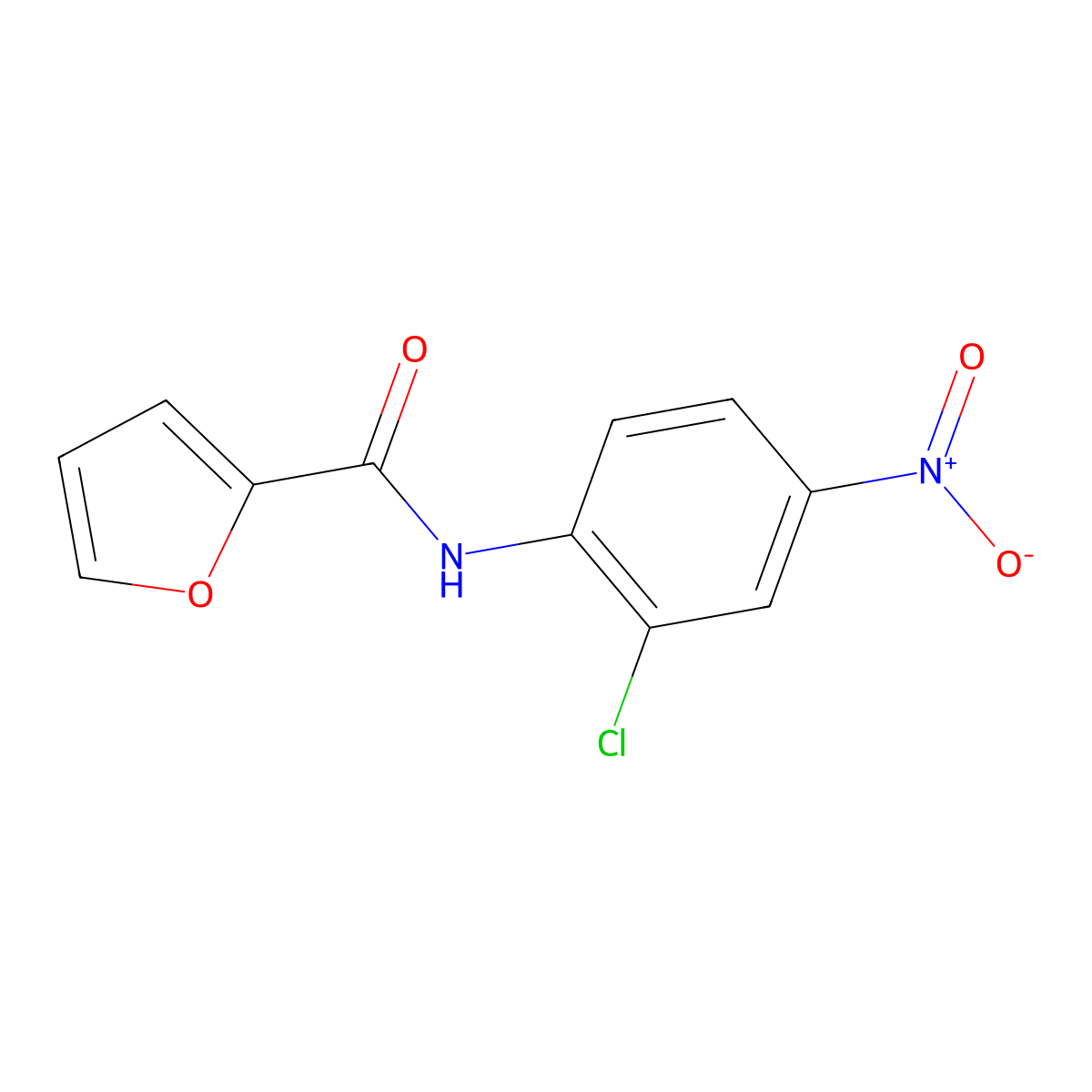 N-(2-chloro-4-nitrophenyl)-2-furamide molecular structure, CAS 310452-32-5