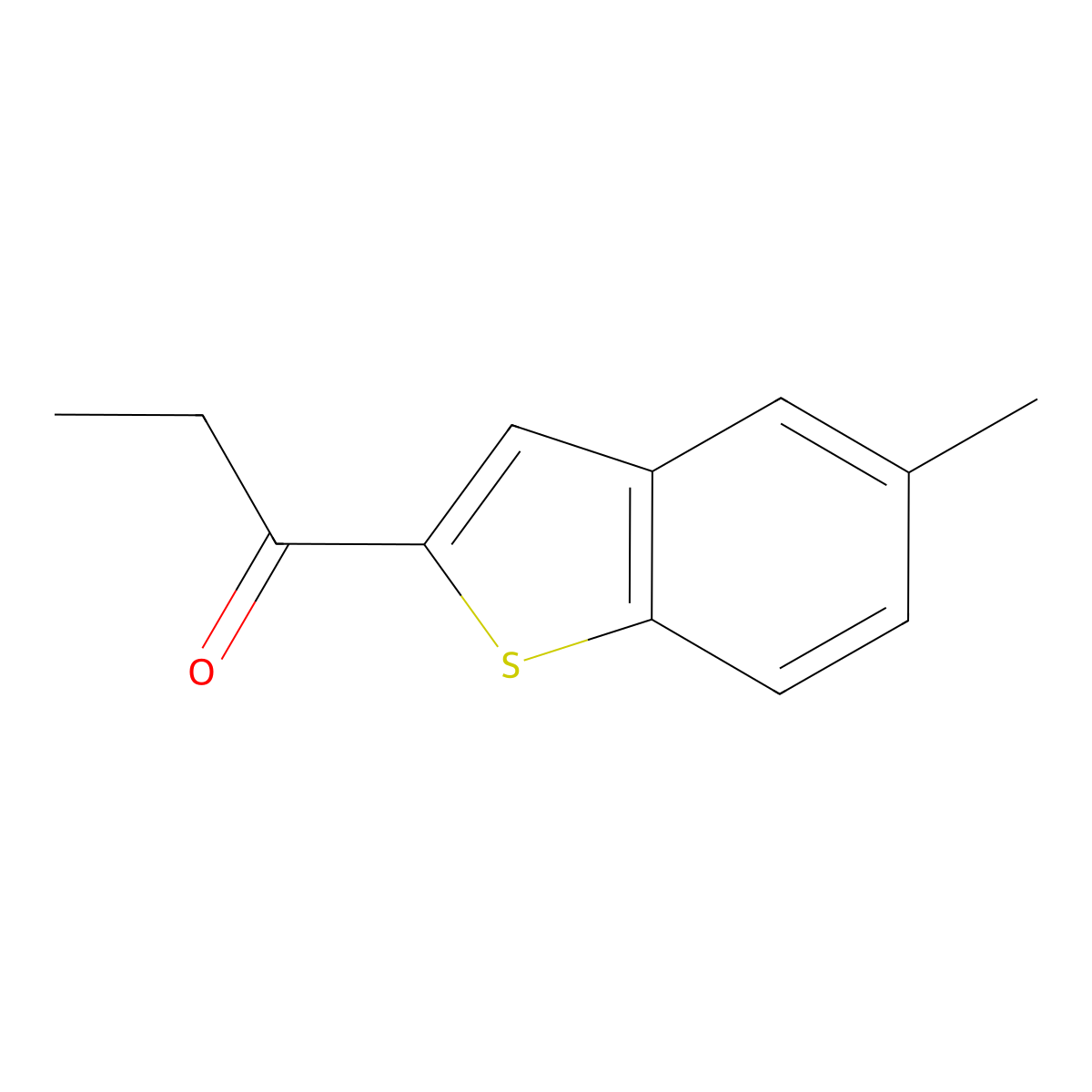 1-(5-Methylbenzo[b]thien-2-yl)-1-propanone molecular structure, CAS 310466-48-9