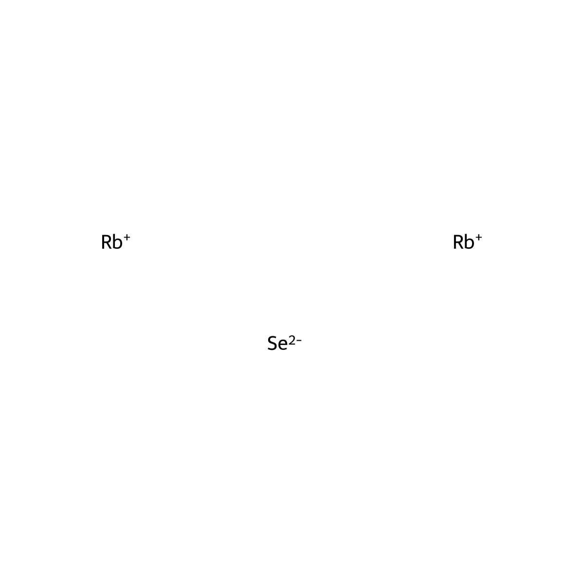 Rubidium selenide (Rb2Se) molecular structure, CAS 31052-43-4