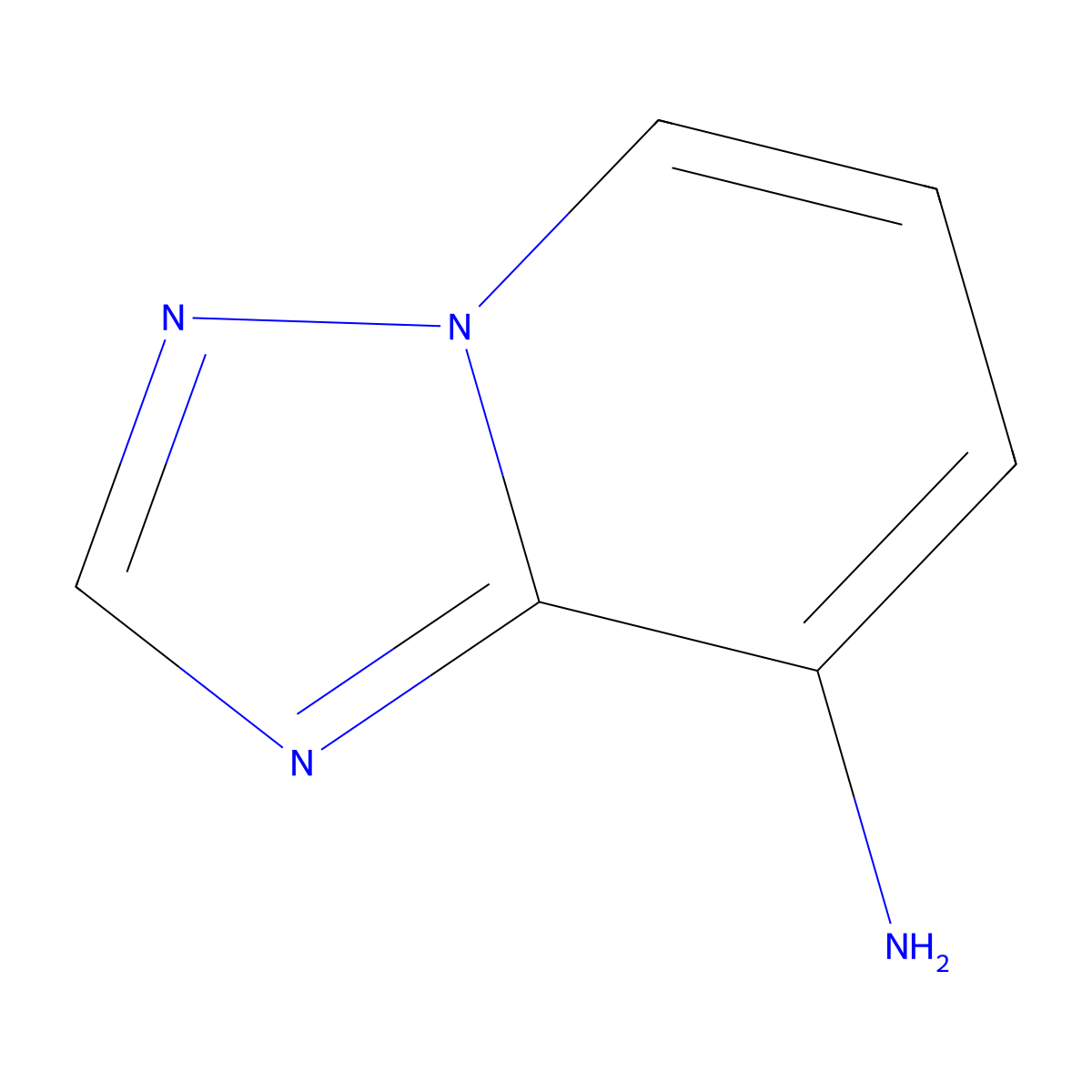 [1,2,4]Triazolo[1,5-a]pyridin-8-amine molecular structure, CAS 31052-95-6