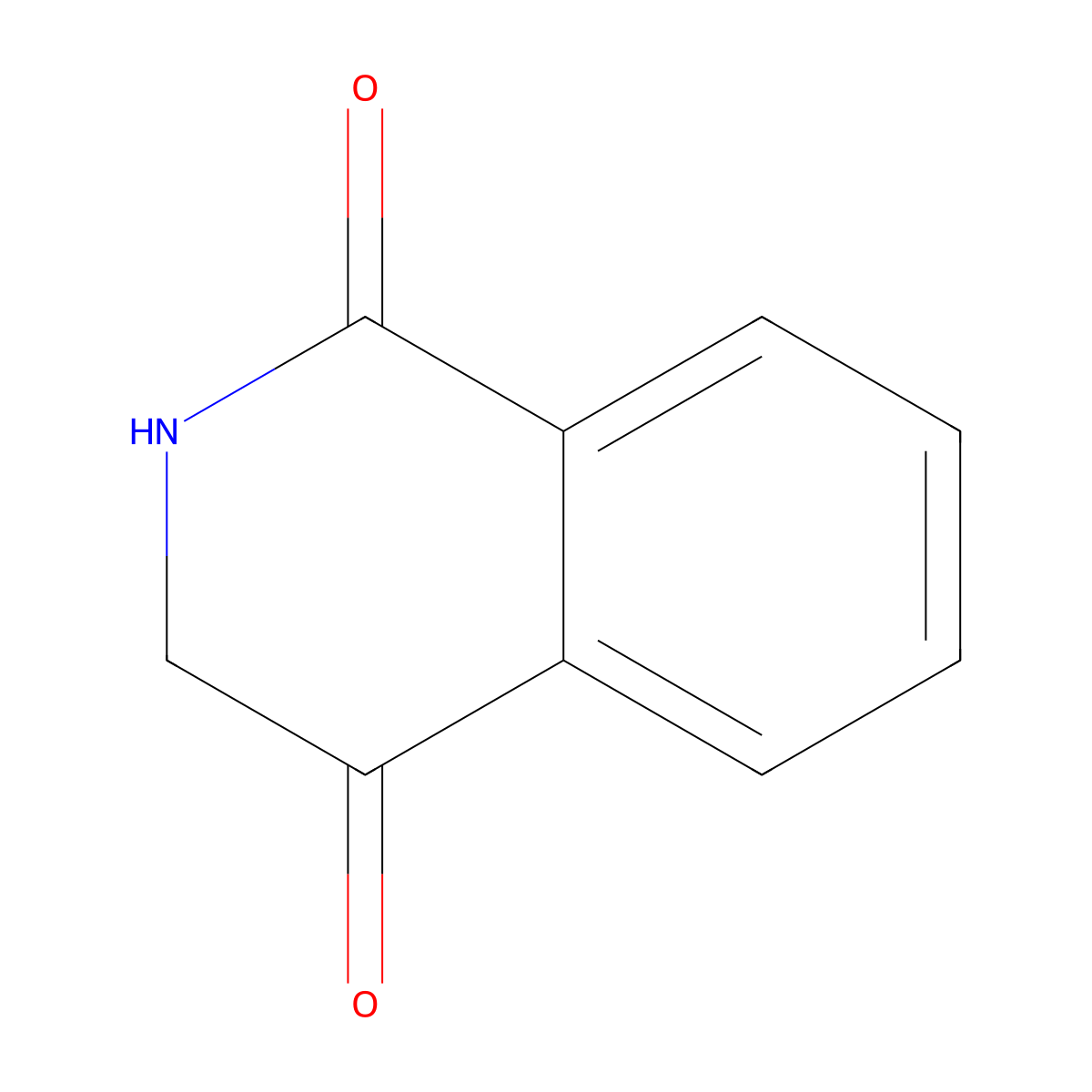2,3-Dihydroisoquinoline-1,4-dione molecular structure, CAS 31053-30-2