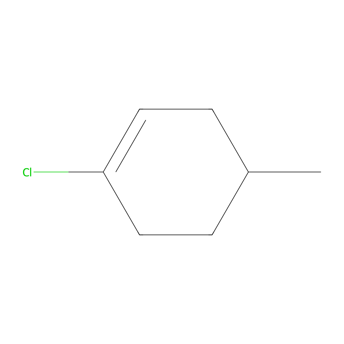 1-Chloro-4-methylcyclohex-1-ene molecular structure, CAS 31053-83-5