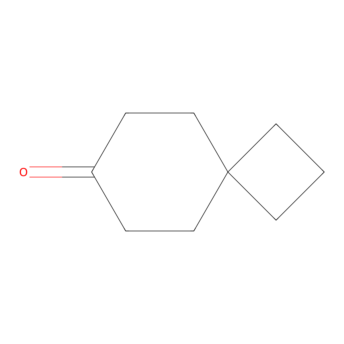 Spiro[3.5]nonan-7-one molecular structure, CAS 31058-02-3