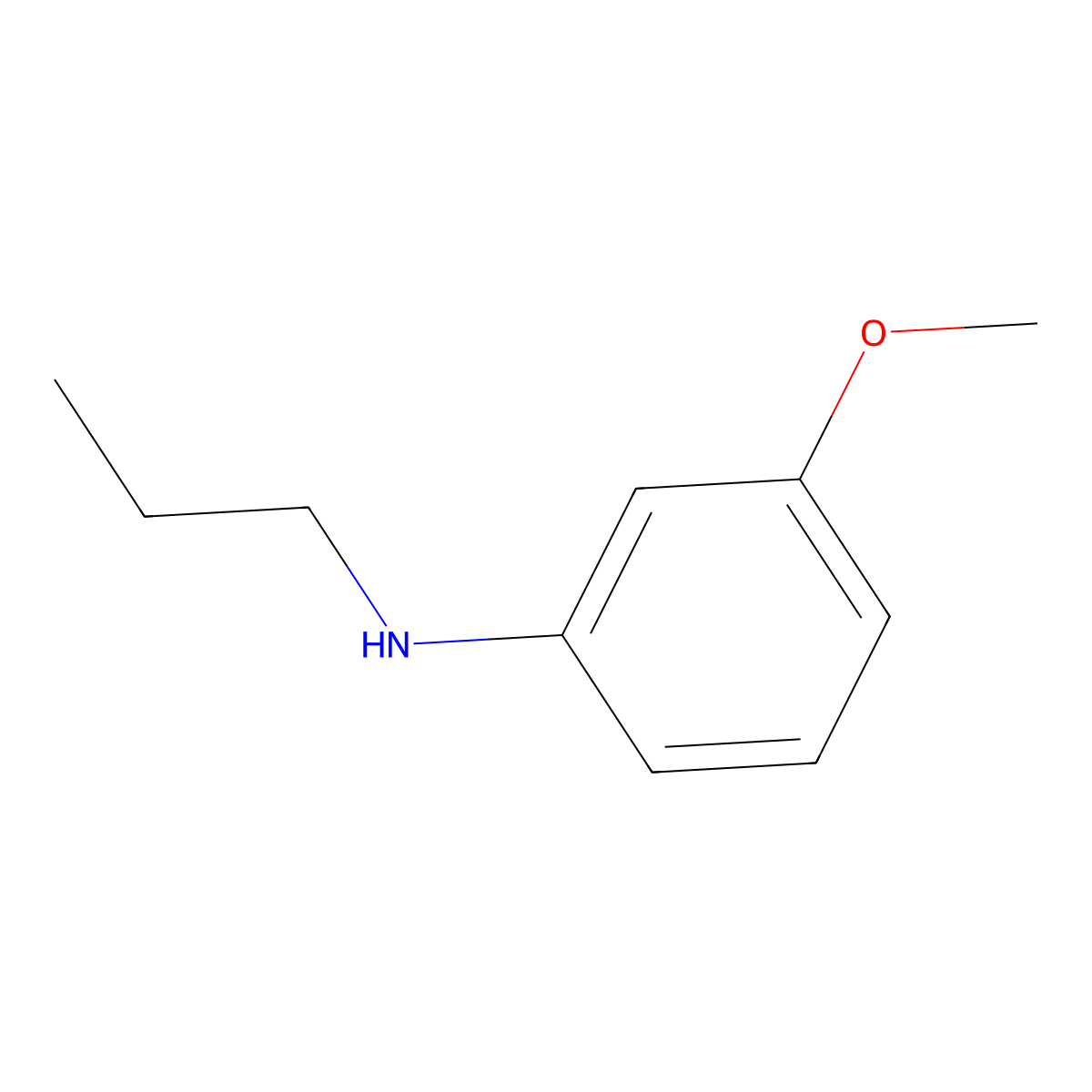 (3-Methoxyphenyl)propylamine molecular structure, CAS 31084-54-5