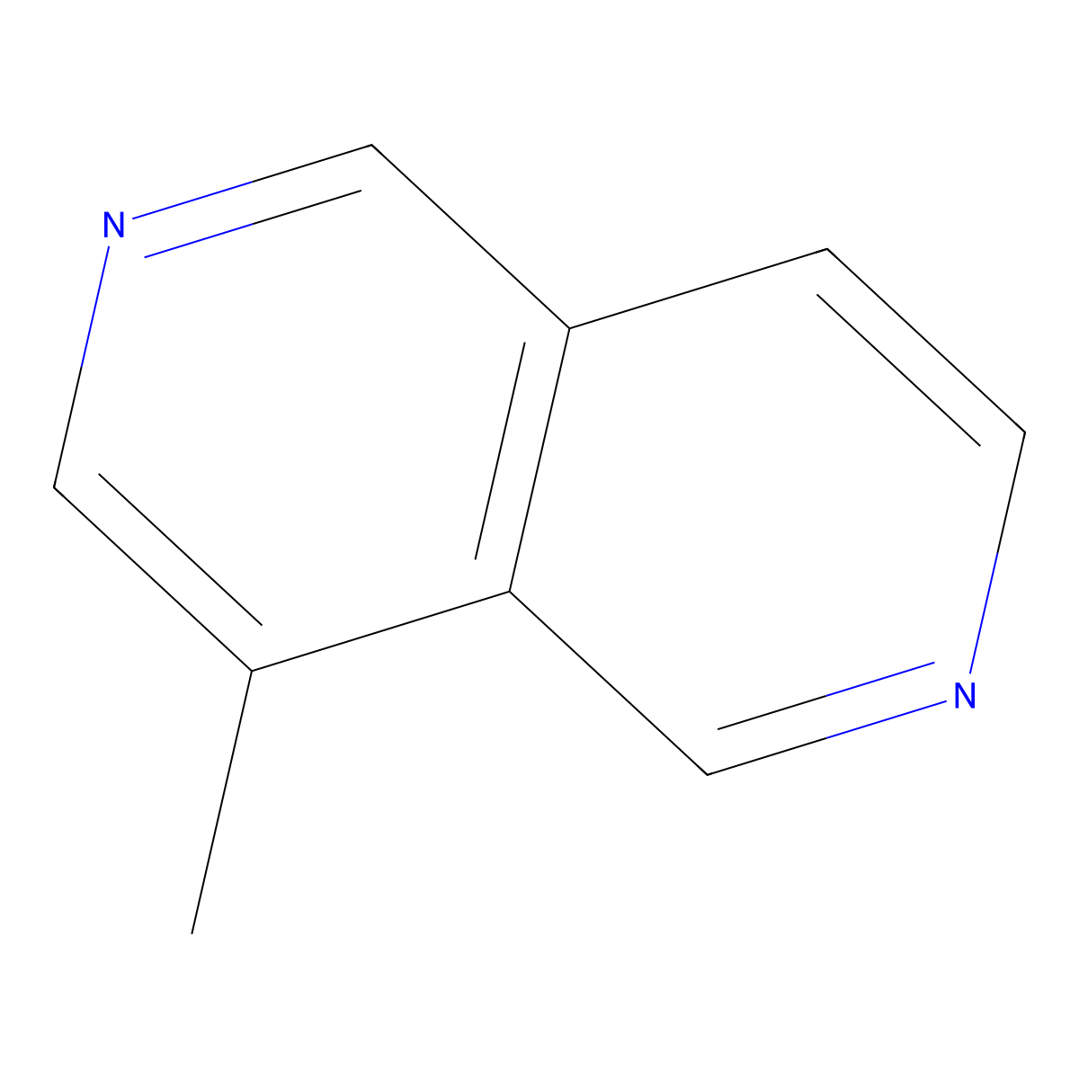 4-Methyl-2,6-naphthyridine molecular structure, CAS 31121-65-0