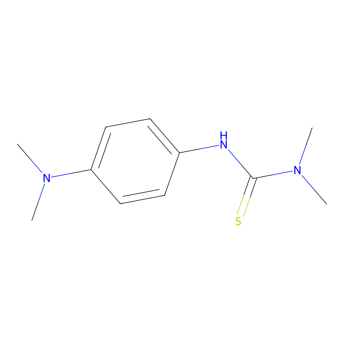 1-[4-(Dimethylamino)phenyl]-3,3-dimethylthiourea molecular structure, CAS 31124-89-7