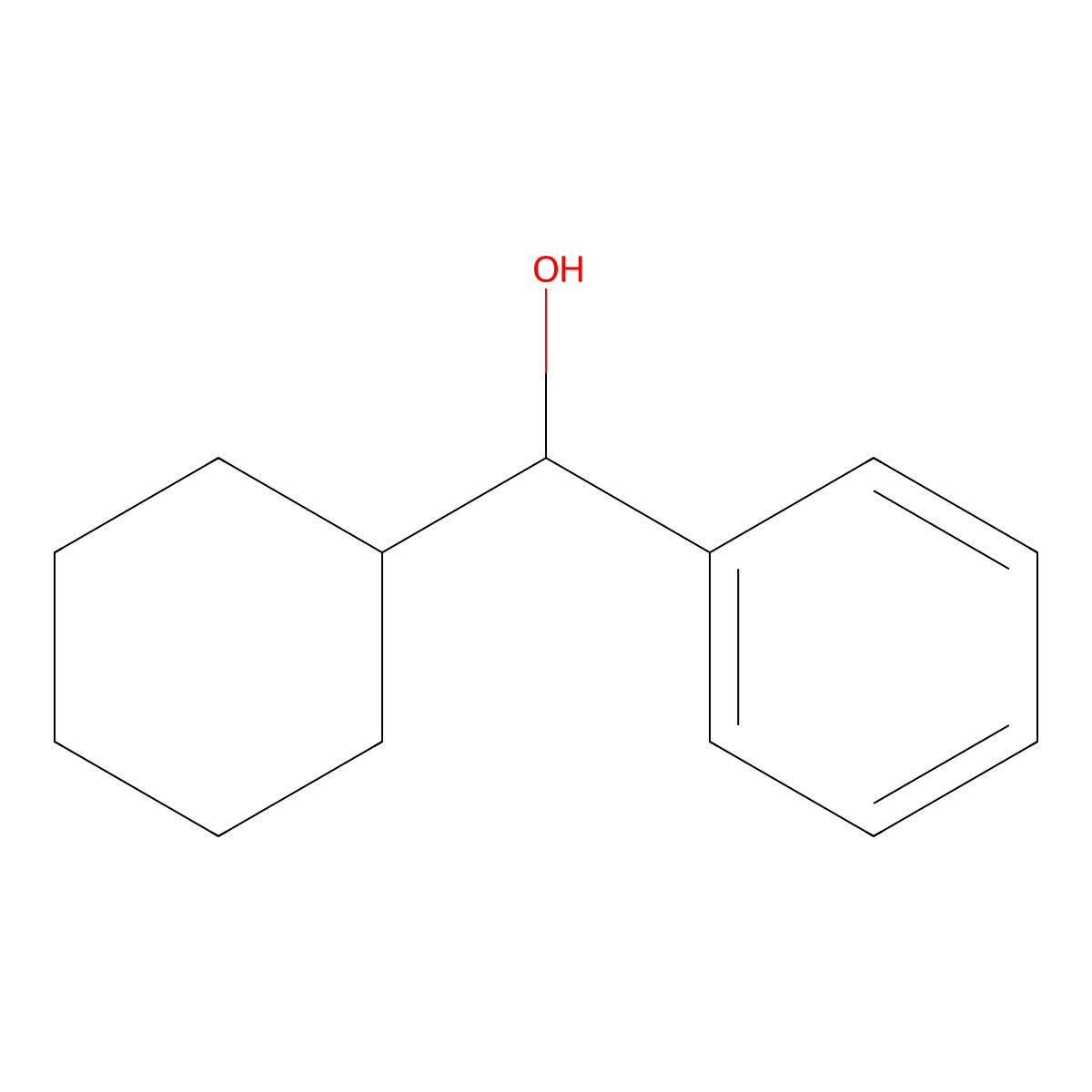(R)-cyclohexyl(phenyl)methanol molecular structure, CAS 3113-96-0