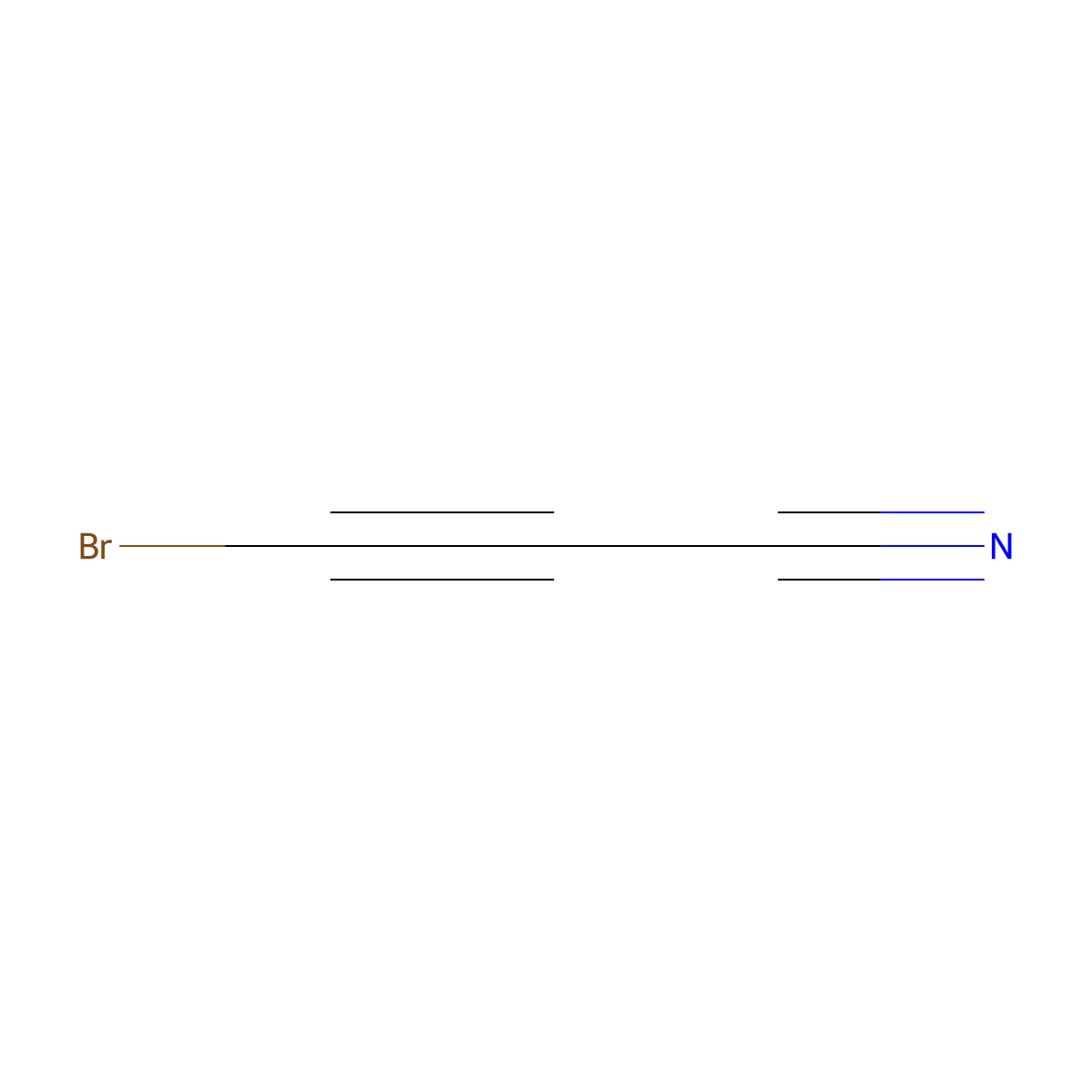 Bromocyanoacetylene molecular structure, CAS 3114-46-3