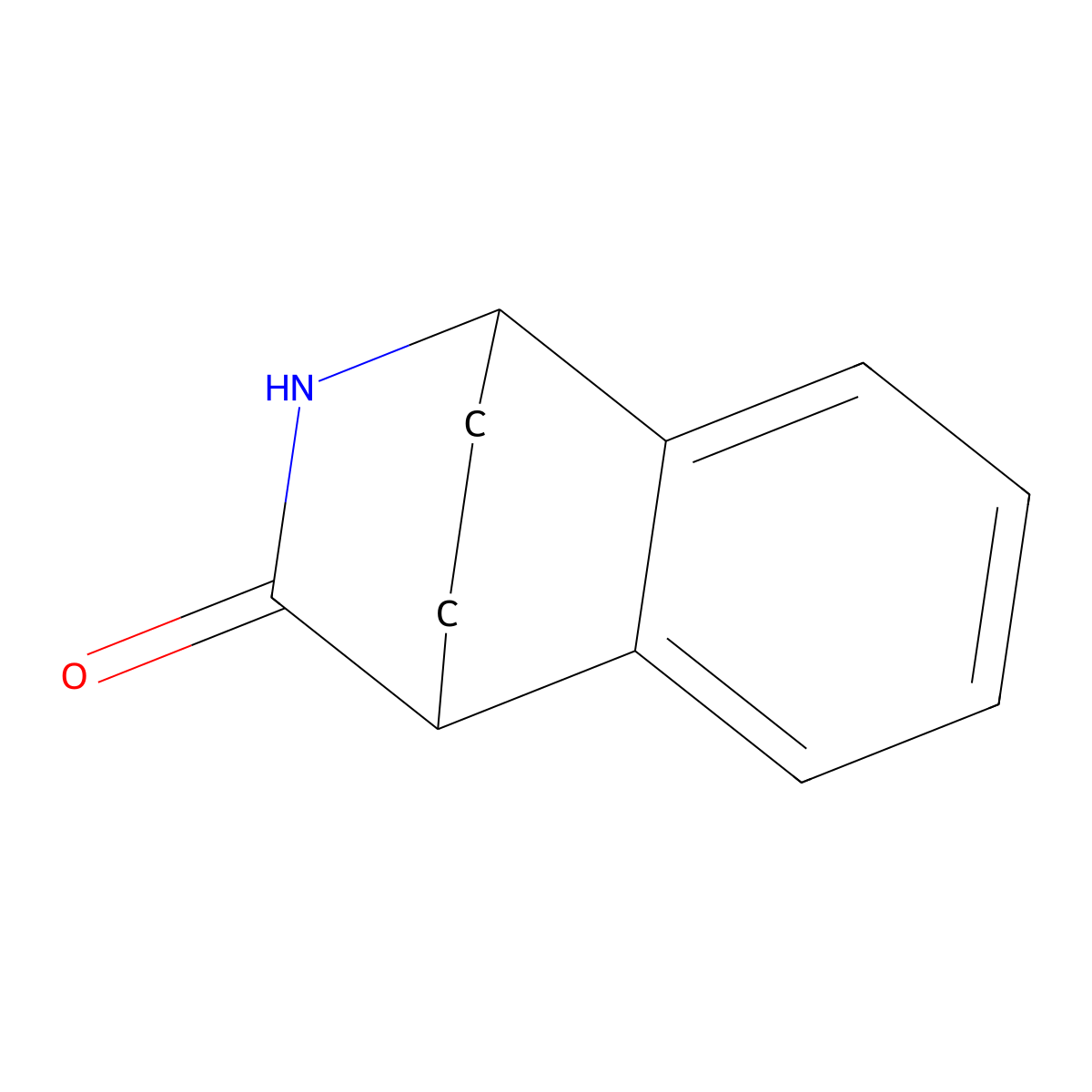 1,2,3,4-Tetrahydro-1,4-(epiminomethano)naphthalen-9-one molecular structure, CAS 3118-16-9
