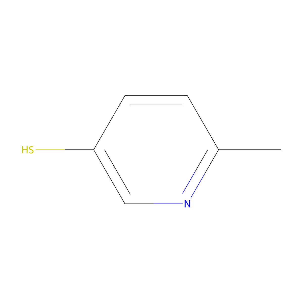 6-Methylpyridine-3-thiol molecular structure, CAS 31181-59-6