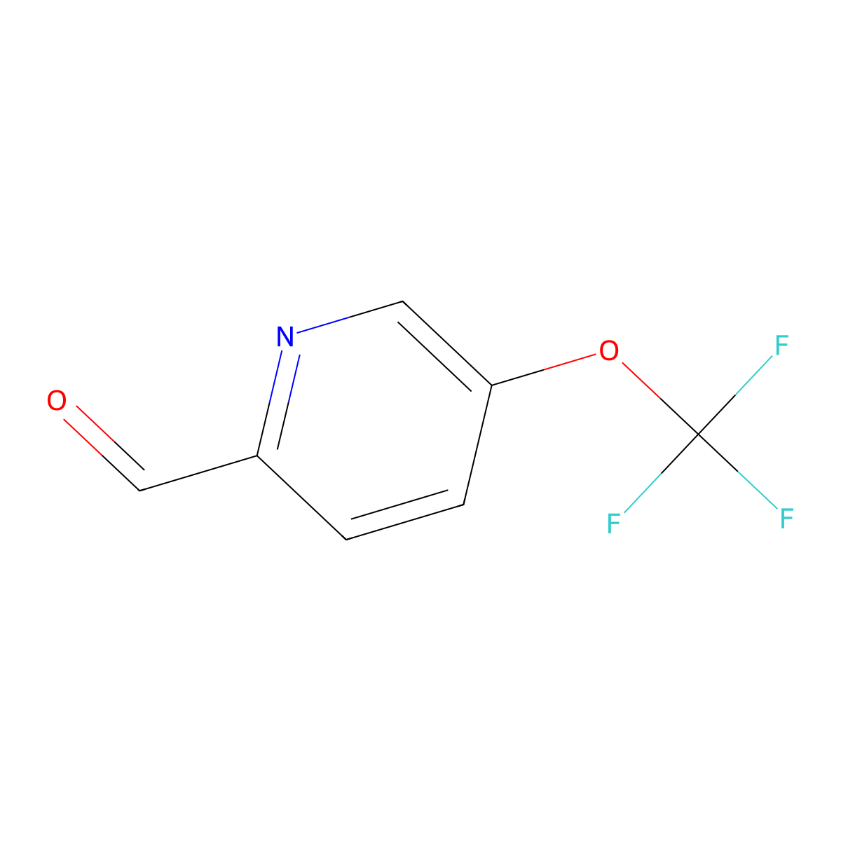 5-(Trifluoromethoxy)pyridine-2-carbaldehyde molecular structure, CAS 31191-05-6