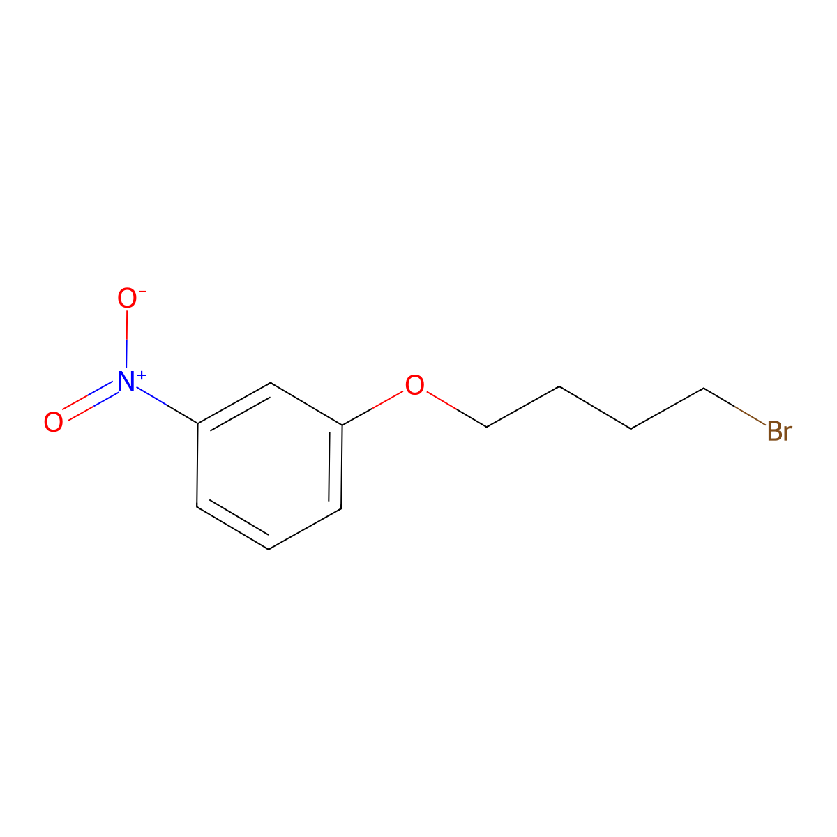 1-(4-Bromobutoxy)-3-nitrobenzene molecular structure, CAS 31191-44-3