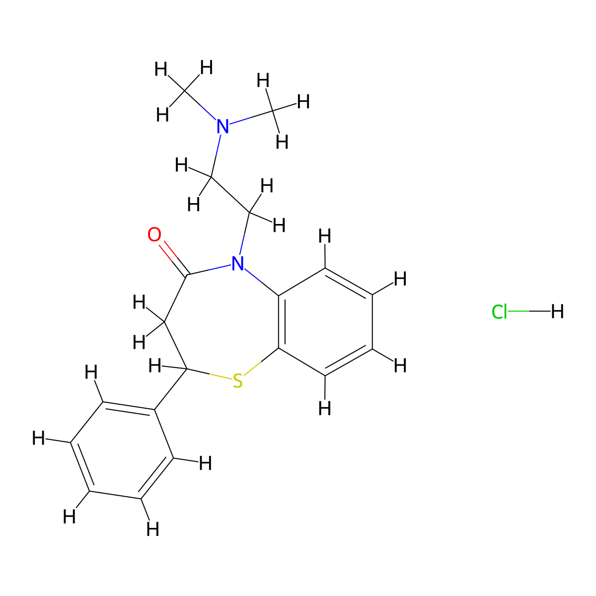 Thiazesim Hydrochloride molecular structure, CAS 3122-01-8