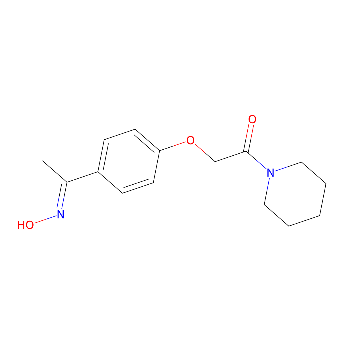Pifoxime molecular structure, CAS 31224-92-7