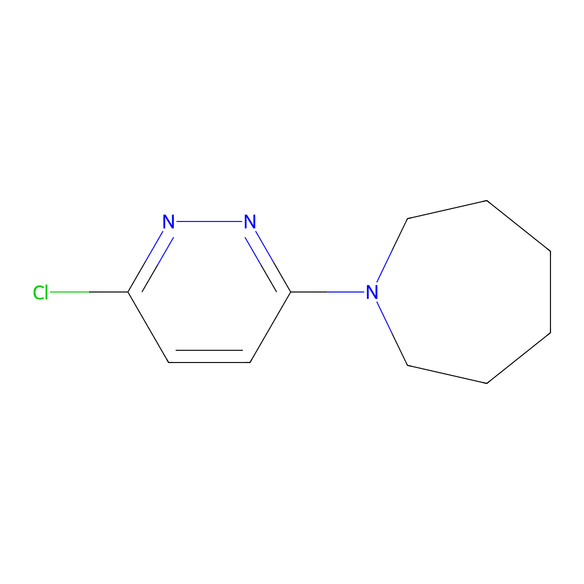 1-(6-Chloropyridazin-3-yl)azepane molecular structure, CAS 312318-48-2