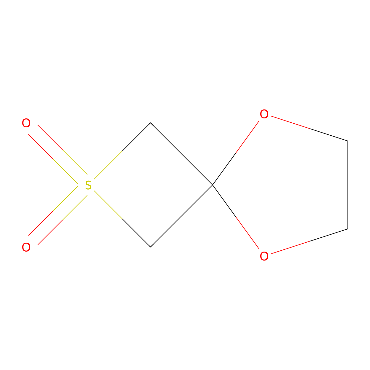 5,8-Dioxa-2-thiaspiro[3.4]octane 2,2-dioxide molecular structure, CAS 31247-23-1