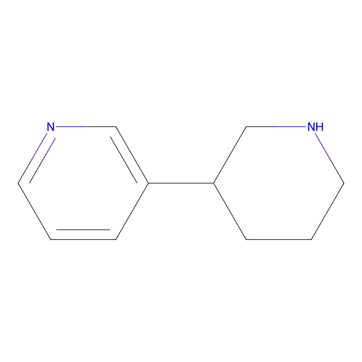 3-(Piperidin-3-yl)pyridine molecular structure, CAS 31251-28-2